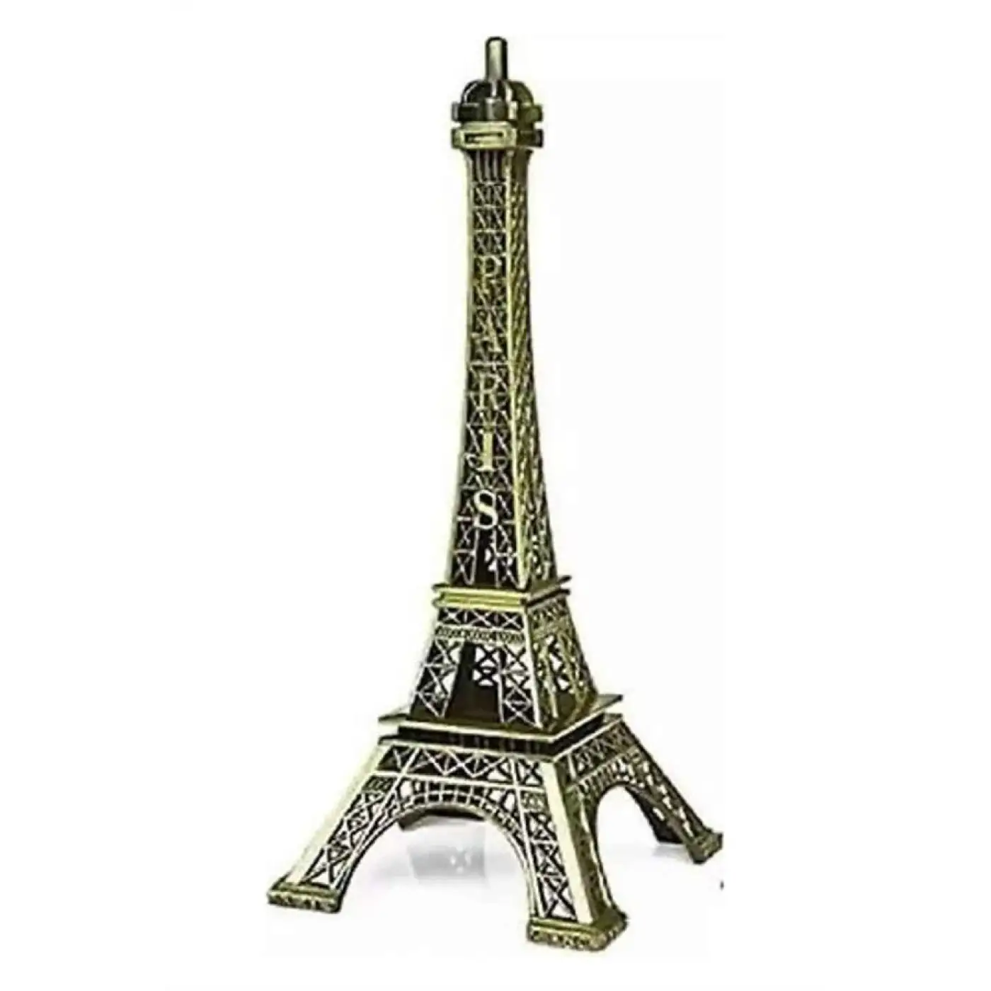 Eyfel Kulesi Tasarımlı Kum Saati Kristalleştirilmiş Kum Saati Dekoratif Ahşap Görünümlü