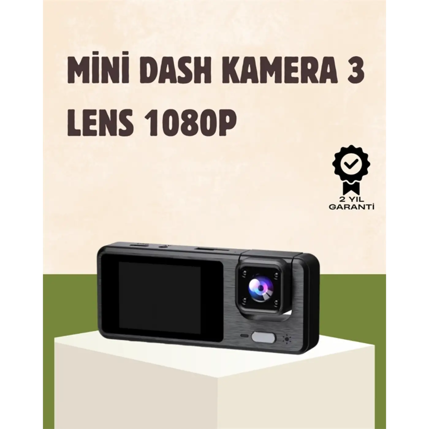 Full HD 3 Kanallı Araç Kamerası – Akıllı Çözümlerle Sürüş