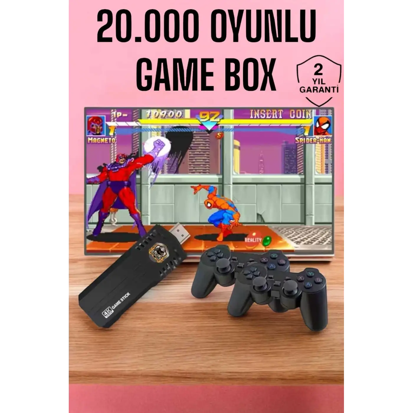 Game Box 20.000 Oyunlu 8K Ultra Oyun Konsolu