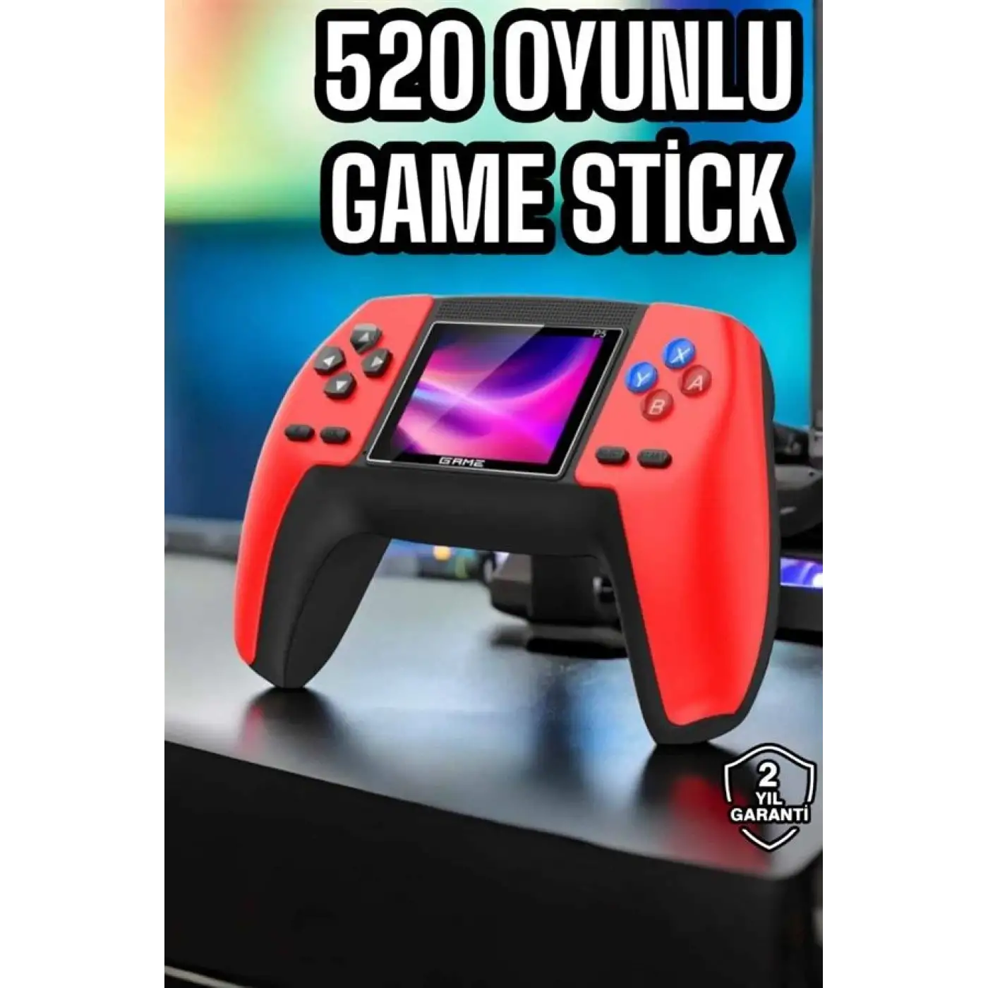 Gamepad 520 Retro Oyunlu Taşınabilir El Konsolu Atari