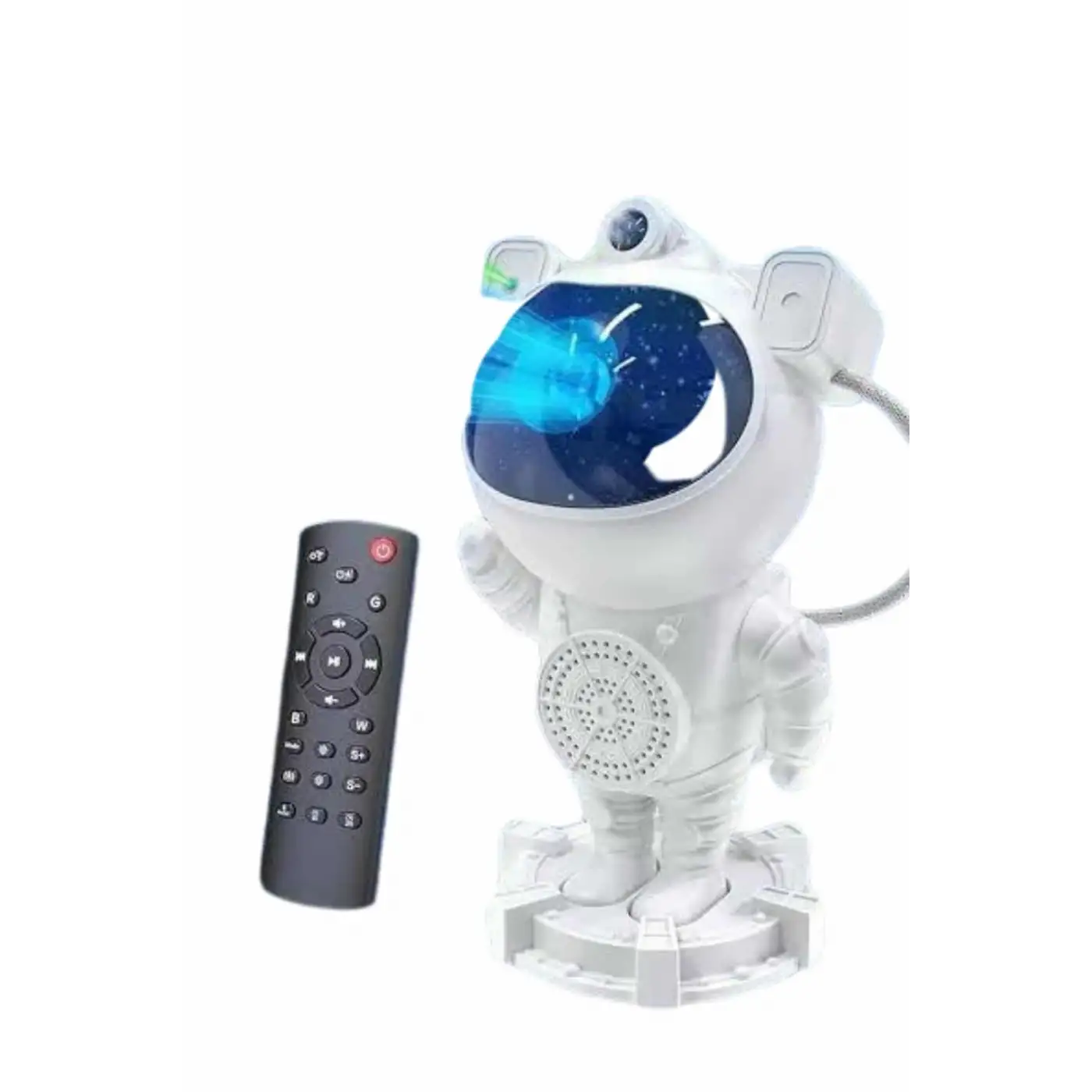 Gece Lambası Astronot Bluetooth Hoparlörlü Galaksi Işık Projektörü
