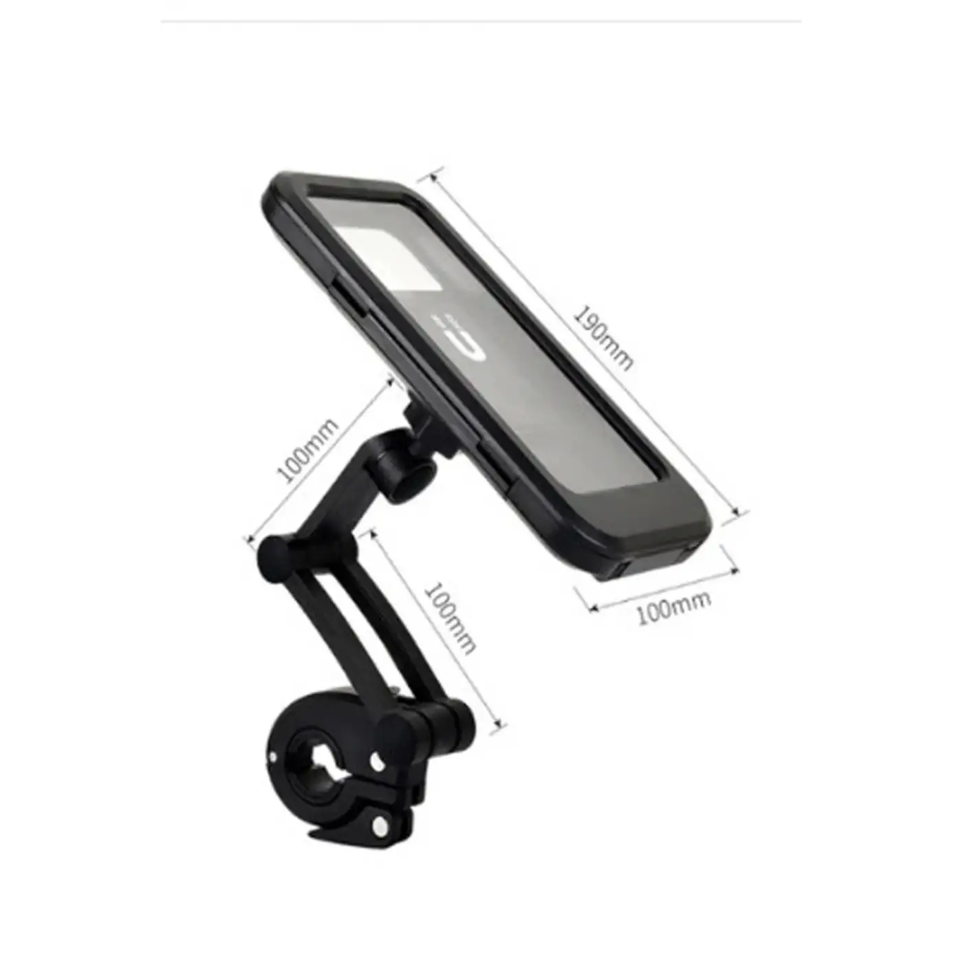 Gidon Bağlantılı Su Geçirmez Mıknatıslı Motorsiklet Telefon Tutucu