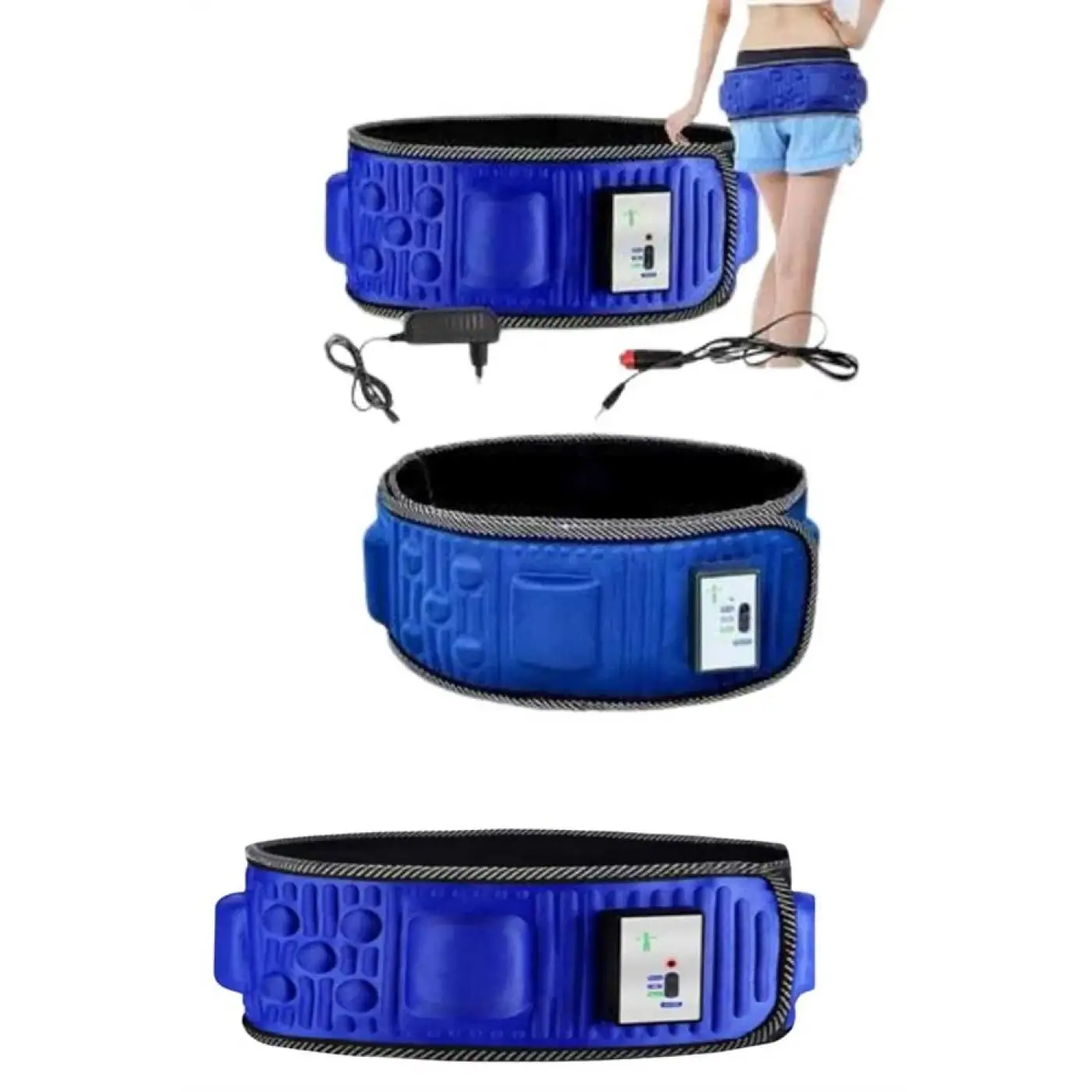 Göbek İnceltme Kemeri Kas Gevşetici Masaj Aleti Titreşimli Masaj Kemeri