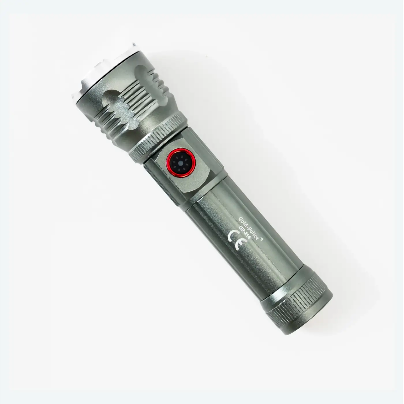 Gold Police Gp-216 Şarjlı El Feneri Güçlü Tg Led 2000 Lümen