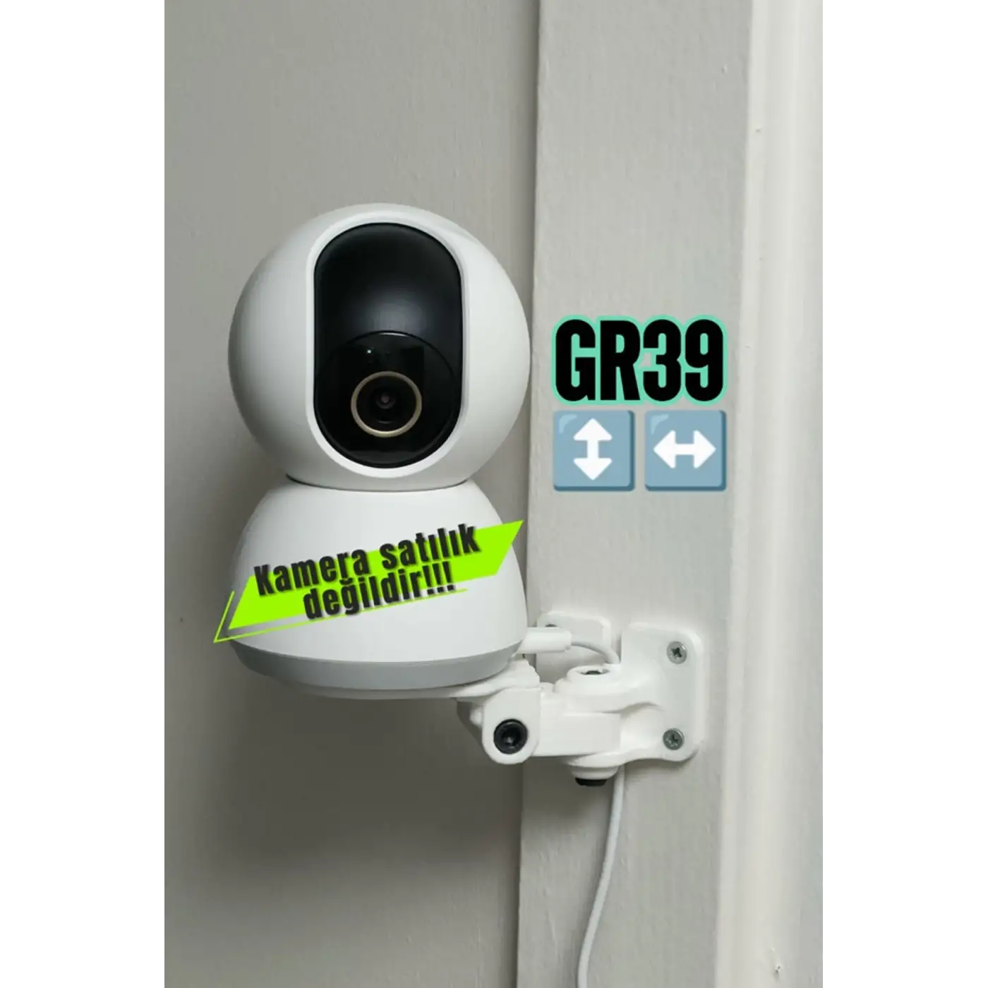 Gr39  Mi 360° Home Güvenlik Kamerası Hareketli Duvar Montaj Atı