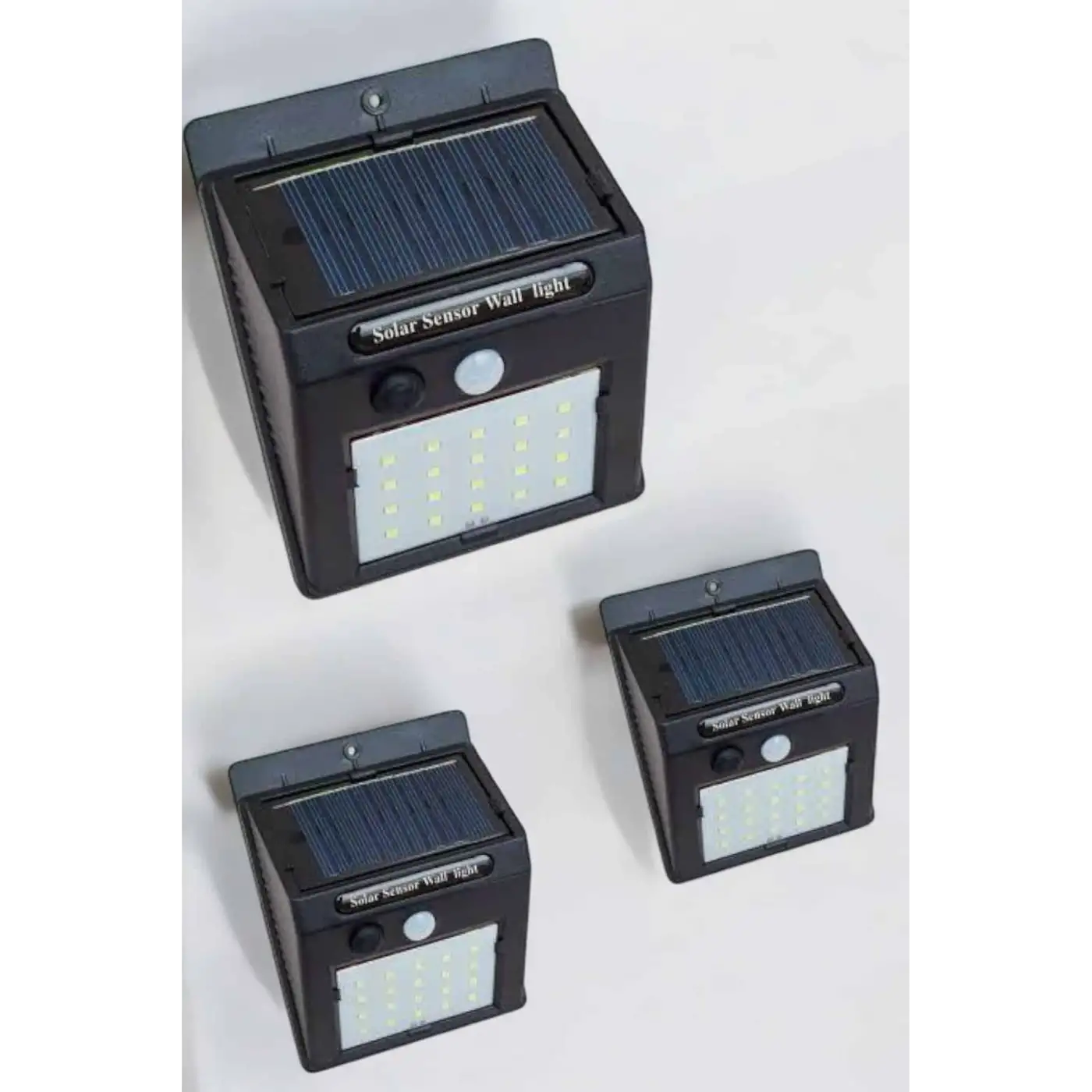 Güneş Enerjili Bahçe Lambası Solar Gece Aydınlatma Sensörlü Lamba