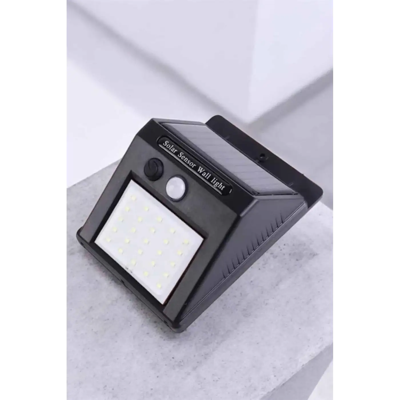 Güneş Enerjili Bahçe Lambası Solar Gece Aydınlatma Sensörlü Lamba