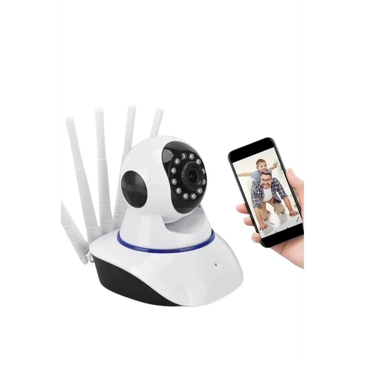 Güvenlik Kamerası Antenli Gece Görüşlü Sensörlü Harekete Duyarlı