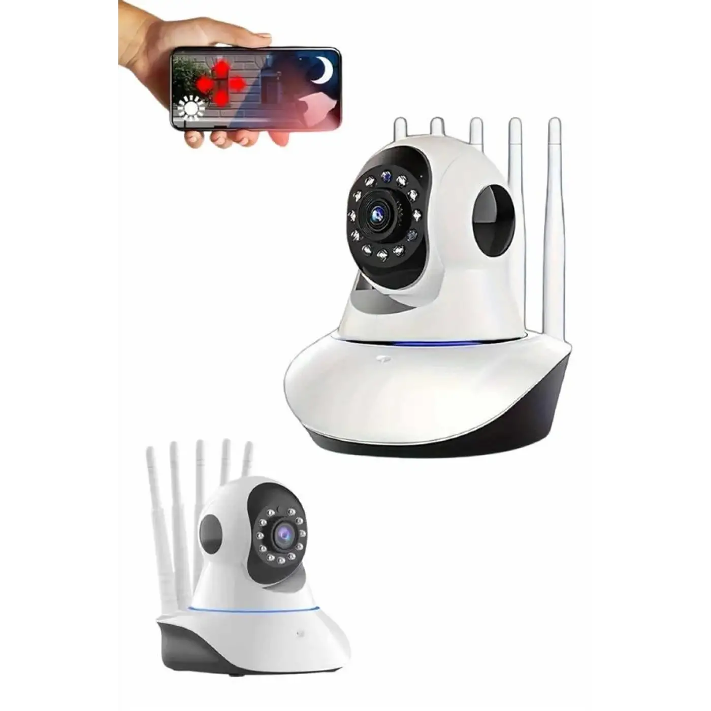 Güvenlik Kamerası Antenli Gece Görüşlü Sensörlü Harekete Duyarlı