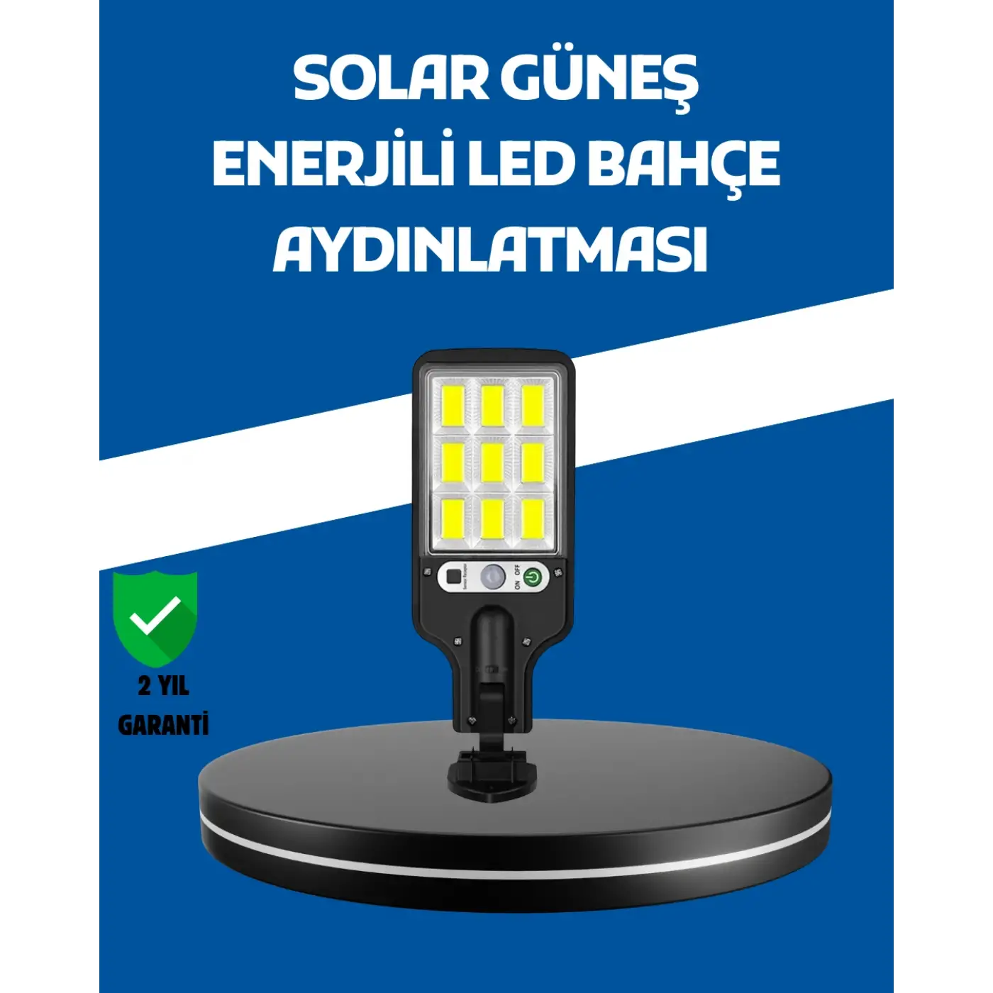 Hareket Algılamalı Dış Mekan Lamba Konforlu Aydınlatma