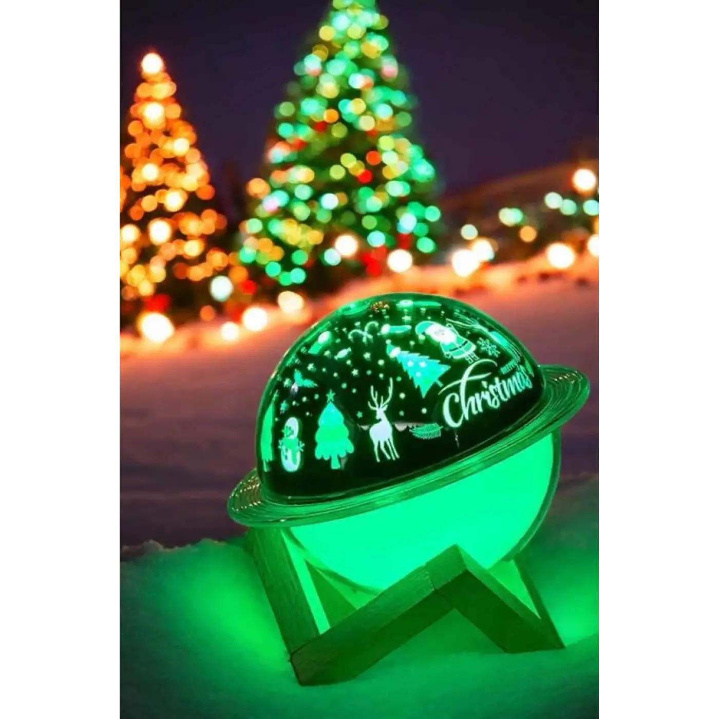 Hava Nemlendirici Masa ve Gece Lambası USB Projeksiyon Aromaterapi