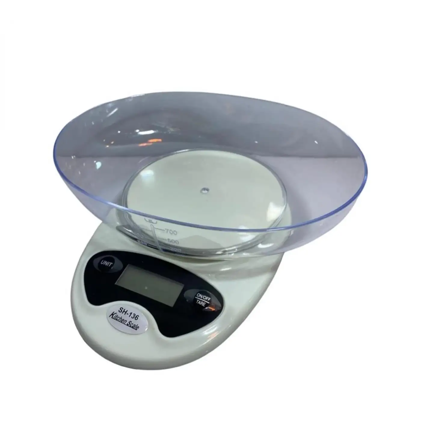 Hazneli Mutfak Terazisi SH-136 - 5 Kg Hassas Dijital Tartı