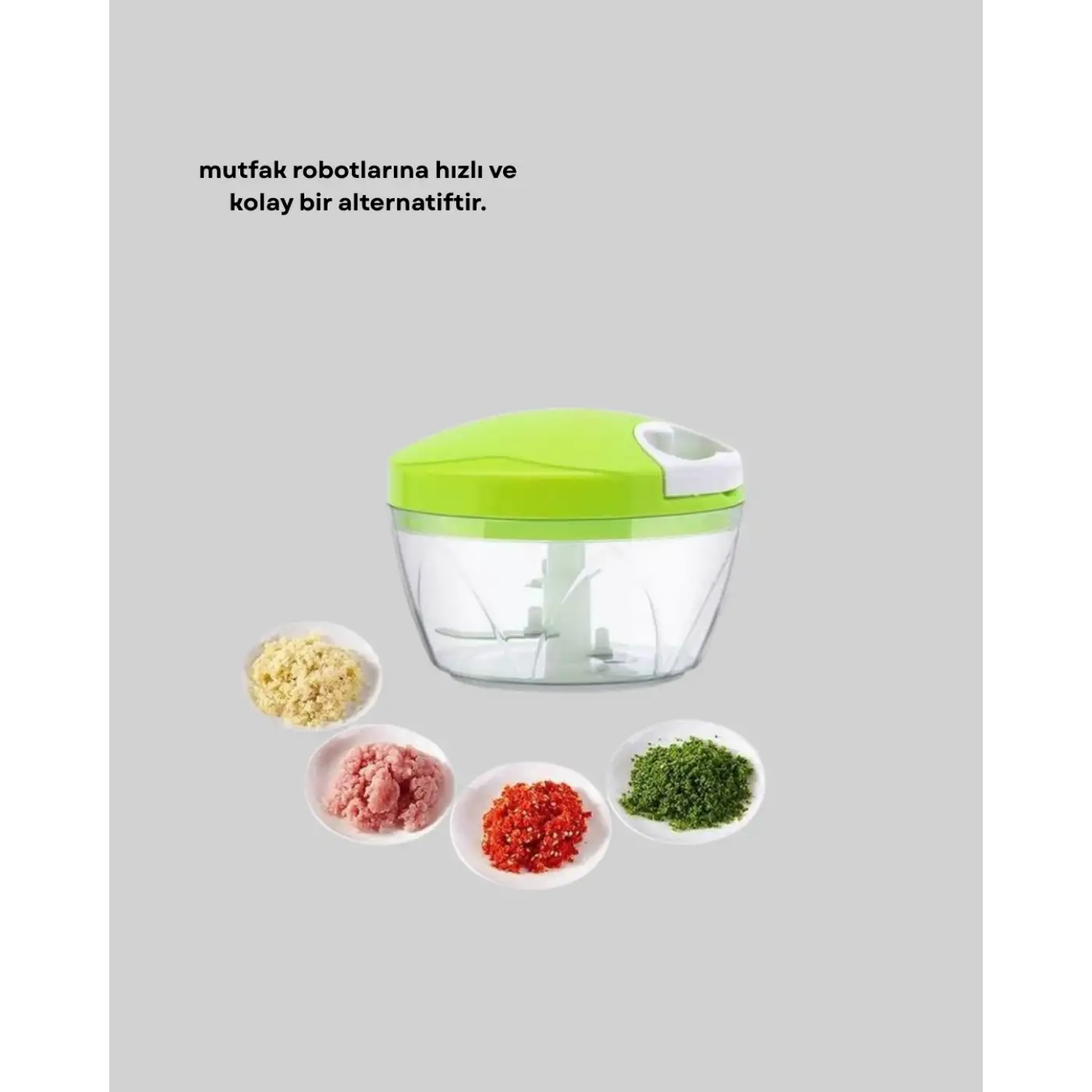 Hızlı Manuel Soğan Doğrayıcı Mutfak Atı