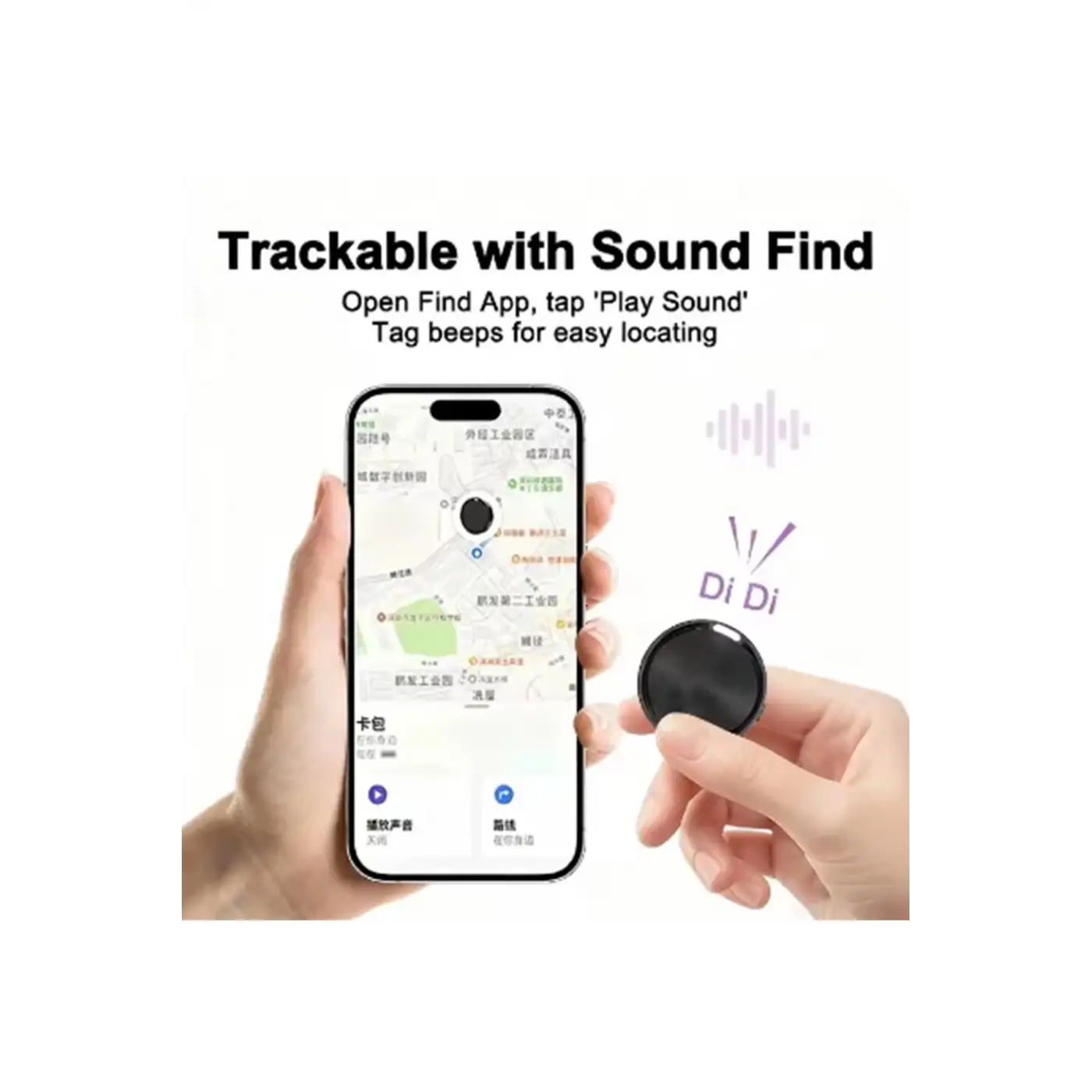 İos & Android Uyumlu Bluetooth Konum Takip Cihazı Akıllı Tag