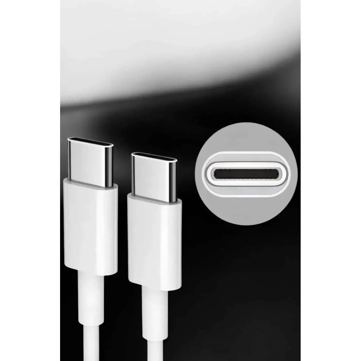 İOS Uyumlu Type-C Girişli Hızlı Şarj 15/15 Pro Max Adaptör ve Kablosu