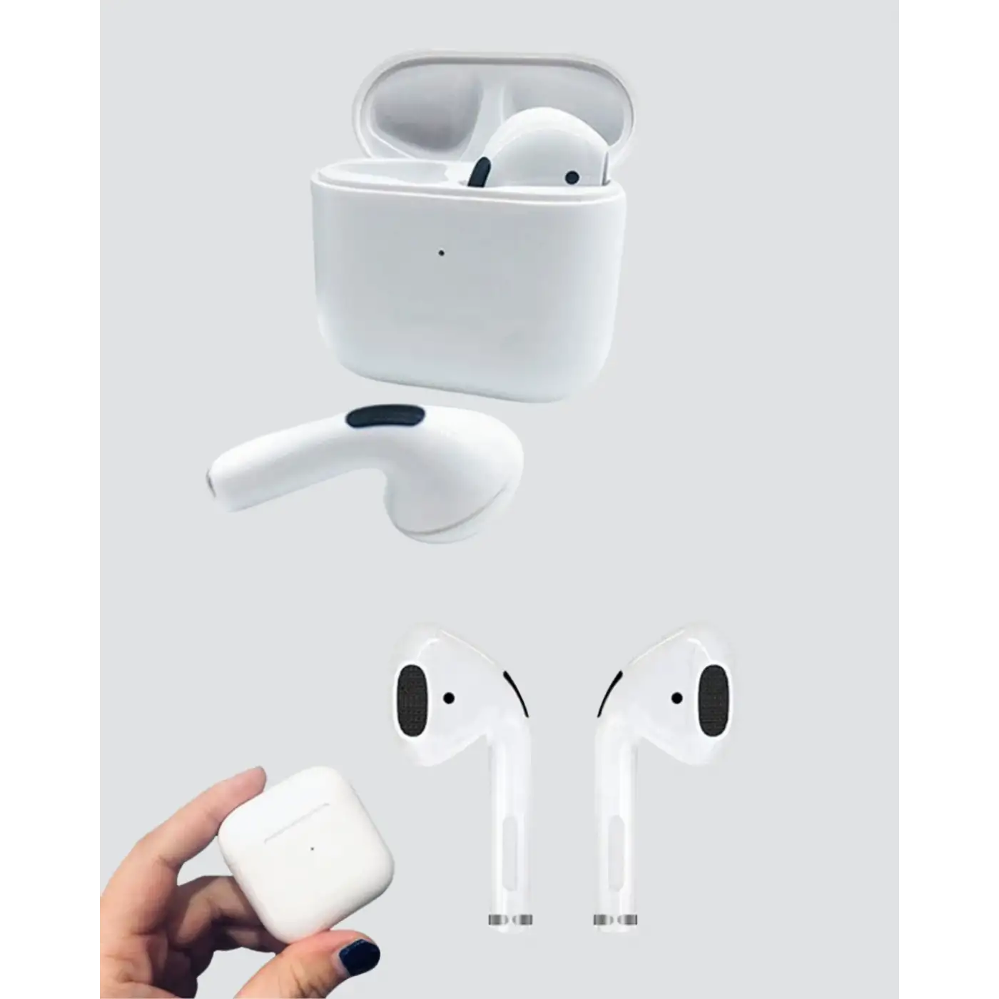 iPhone 11 12 13 14 15 Uyumlu Mini TWS Kulaklık Gürültü Önleyici Uzun Pil Ömürlü