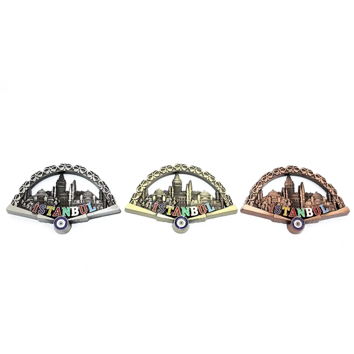 İstanbul Temalı Metal Magnet Model 2