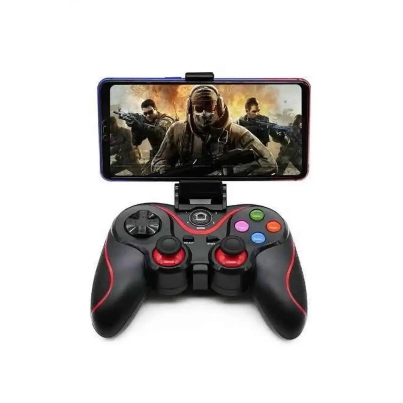 Joystik Gamepad Bluetooth Telefon Tutucu Oyun Kolu Telefon Android Uyumlu