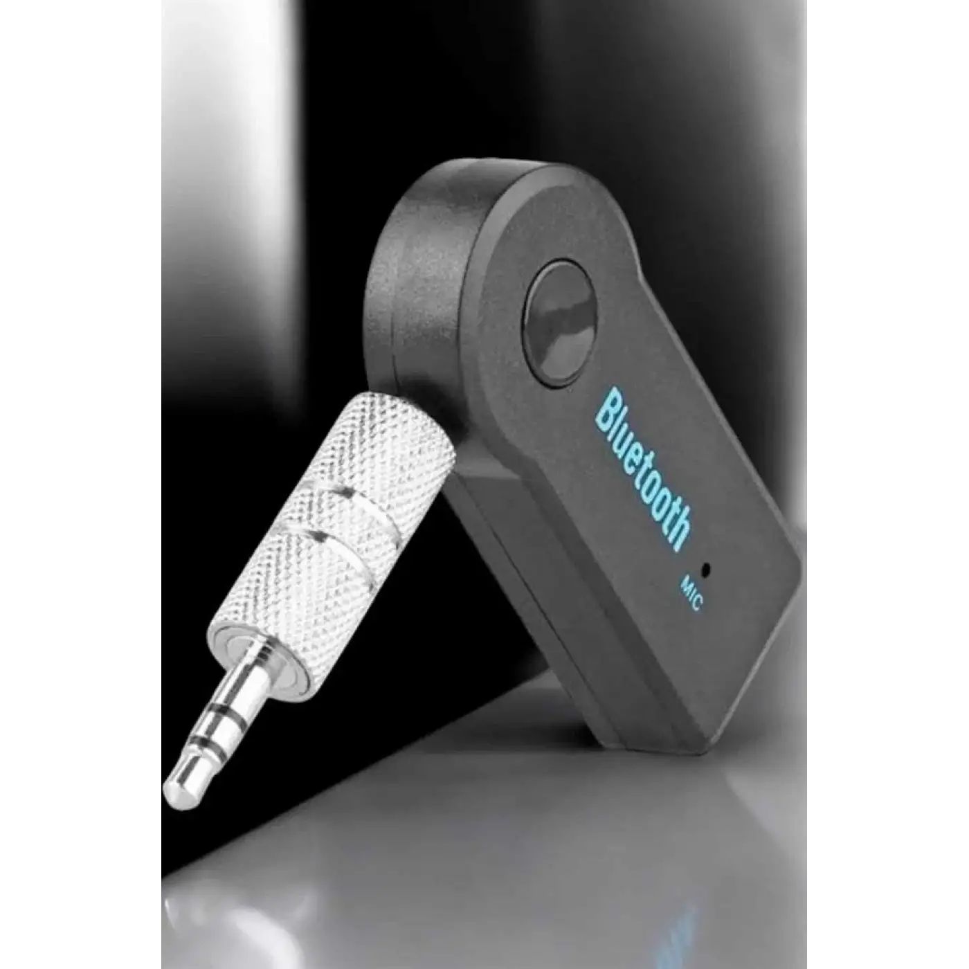 Kablosuz Bluetooth Aux Araç Kiti Siyah Hafıza Kartlı