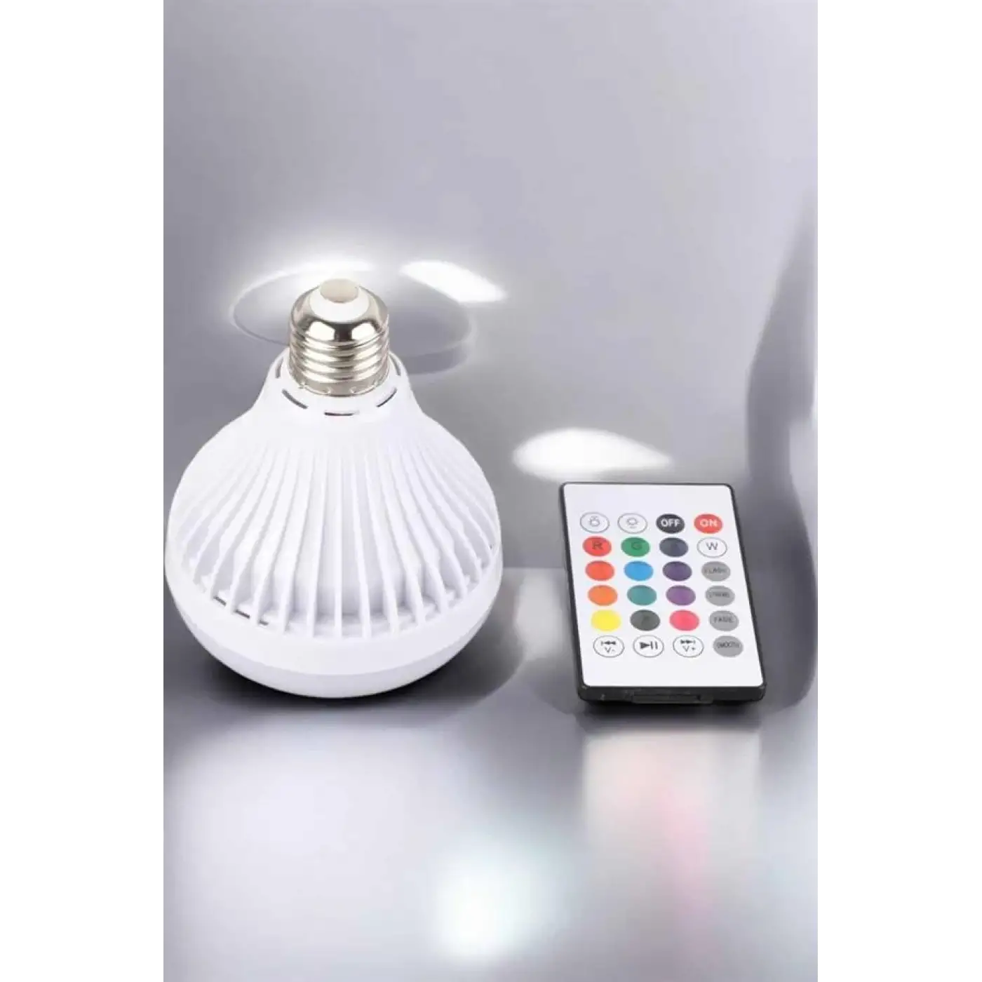 Kablosuz Bluetooth Hoparlör Led Lamba