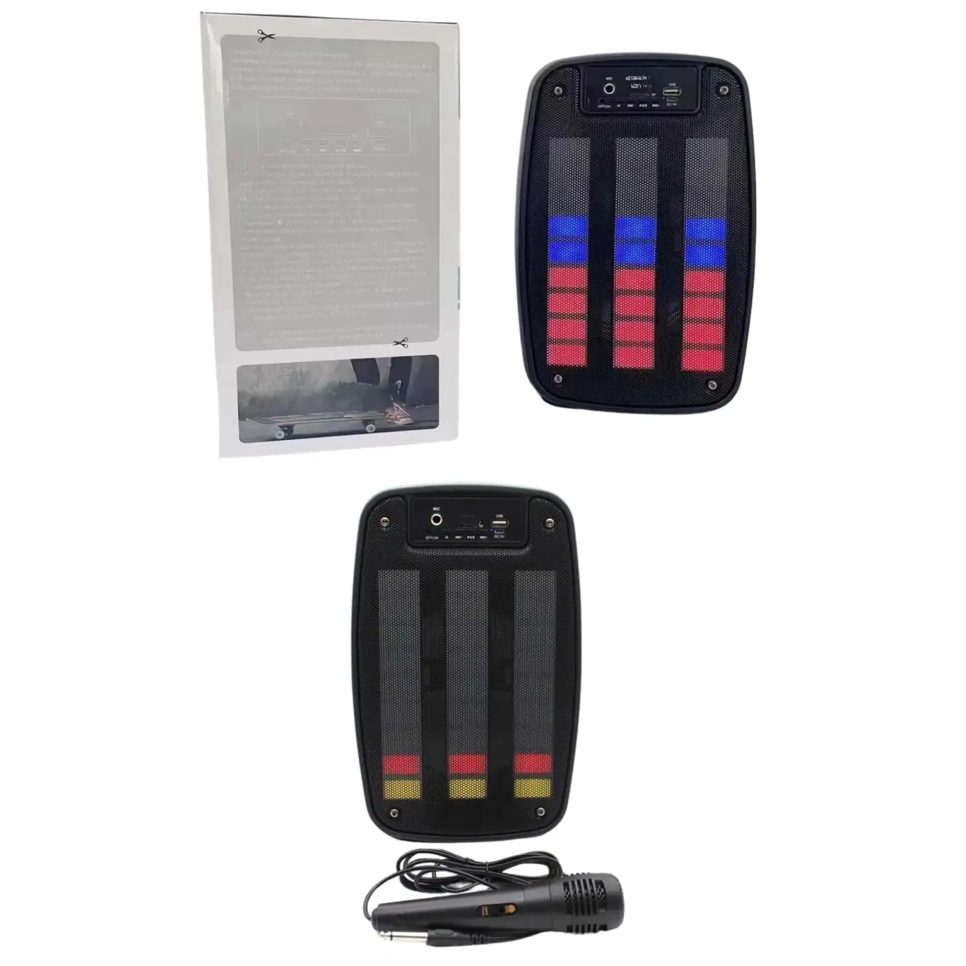 Kablosuz Hoparlör İOS ve Android Uyumlu Şarjlı SD Kart Girişli Bluetooth Hoparlör