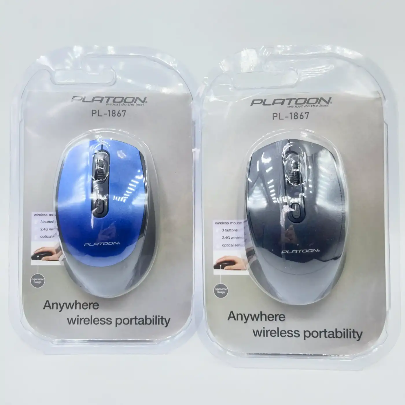 Kablosuz Mouse Lux Vakum Platoon PL-1867