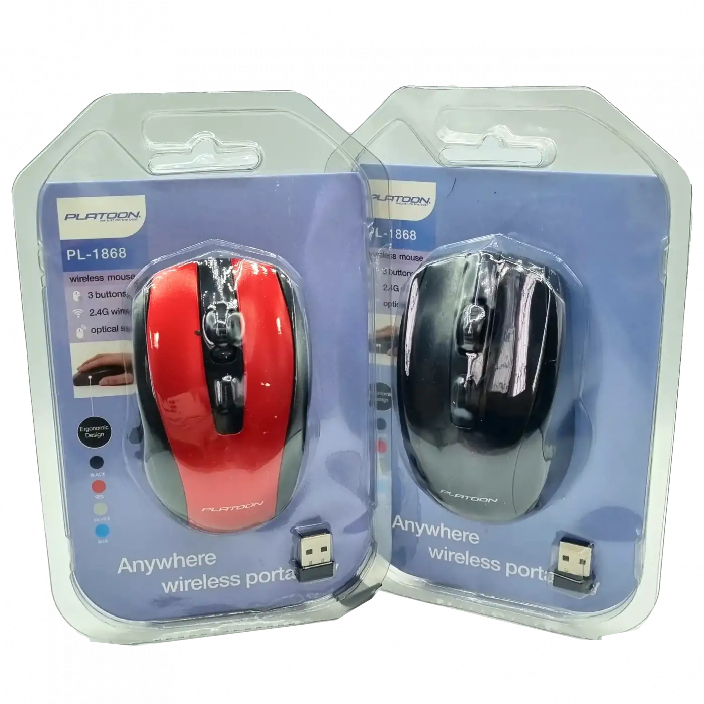 Kablosuz Mouse Lux Vakum Platoon PL-1867