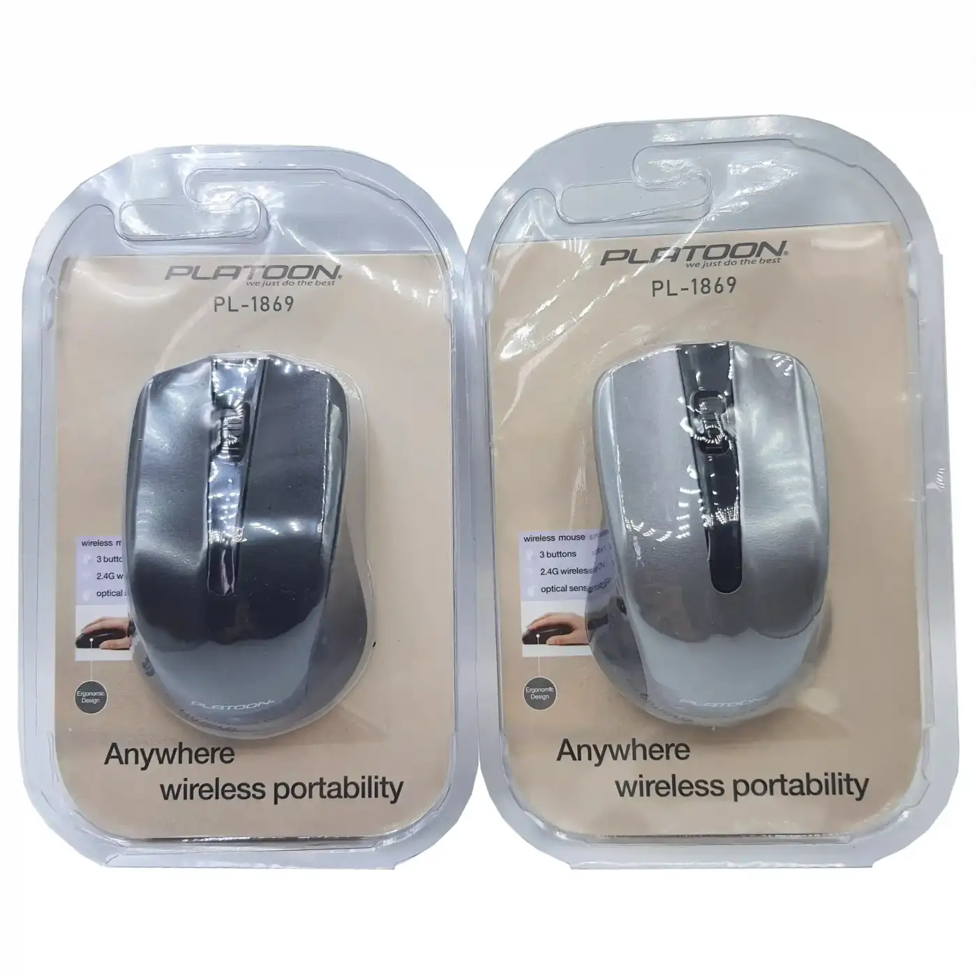Kablosuz Mouse Lux Vakum Platoon PL-1869