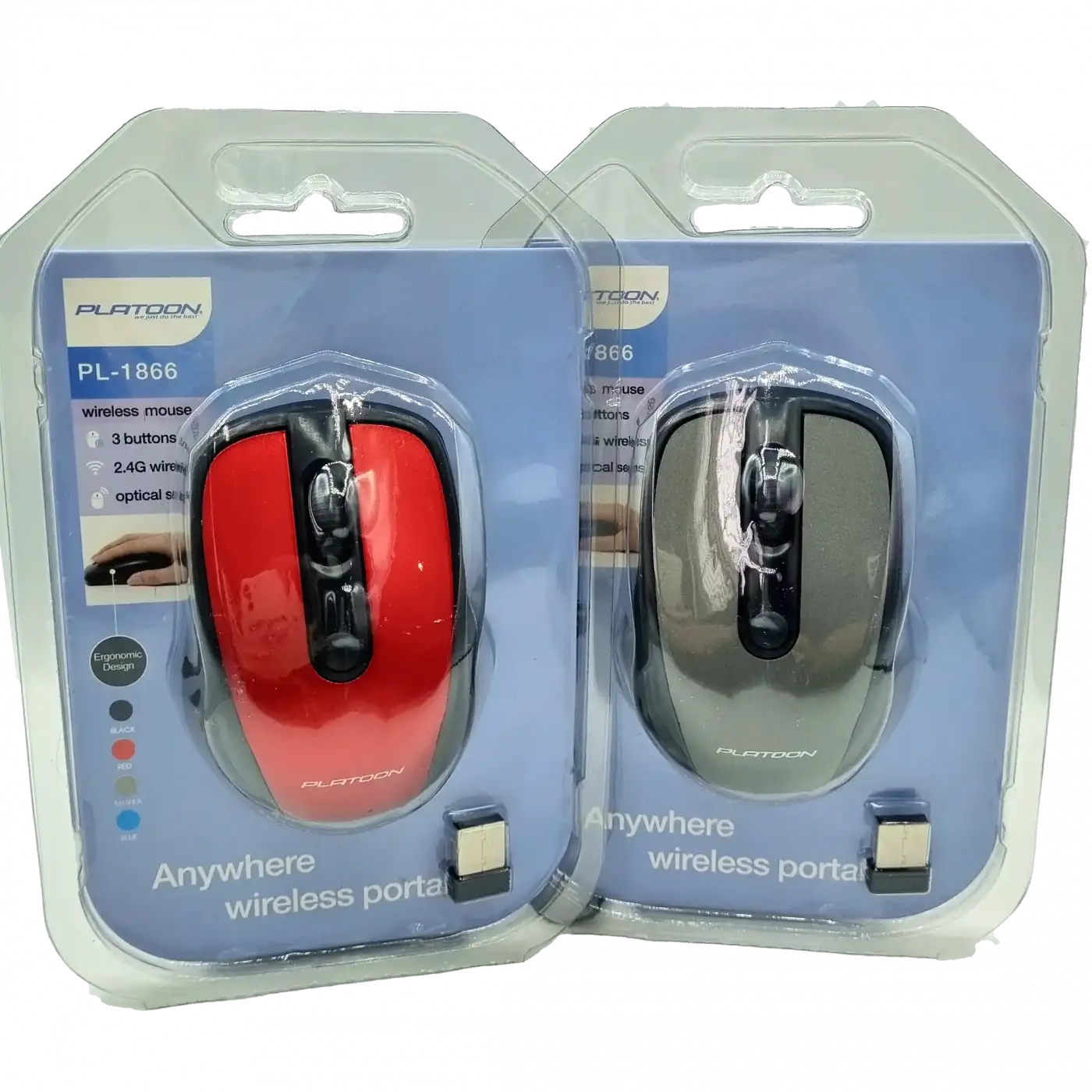 Kablosuz Mouse Lux Vakum Platoon PL-1869