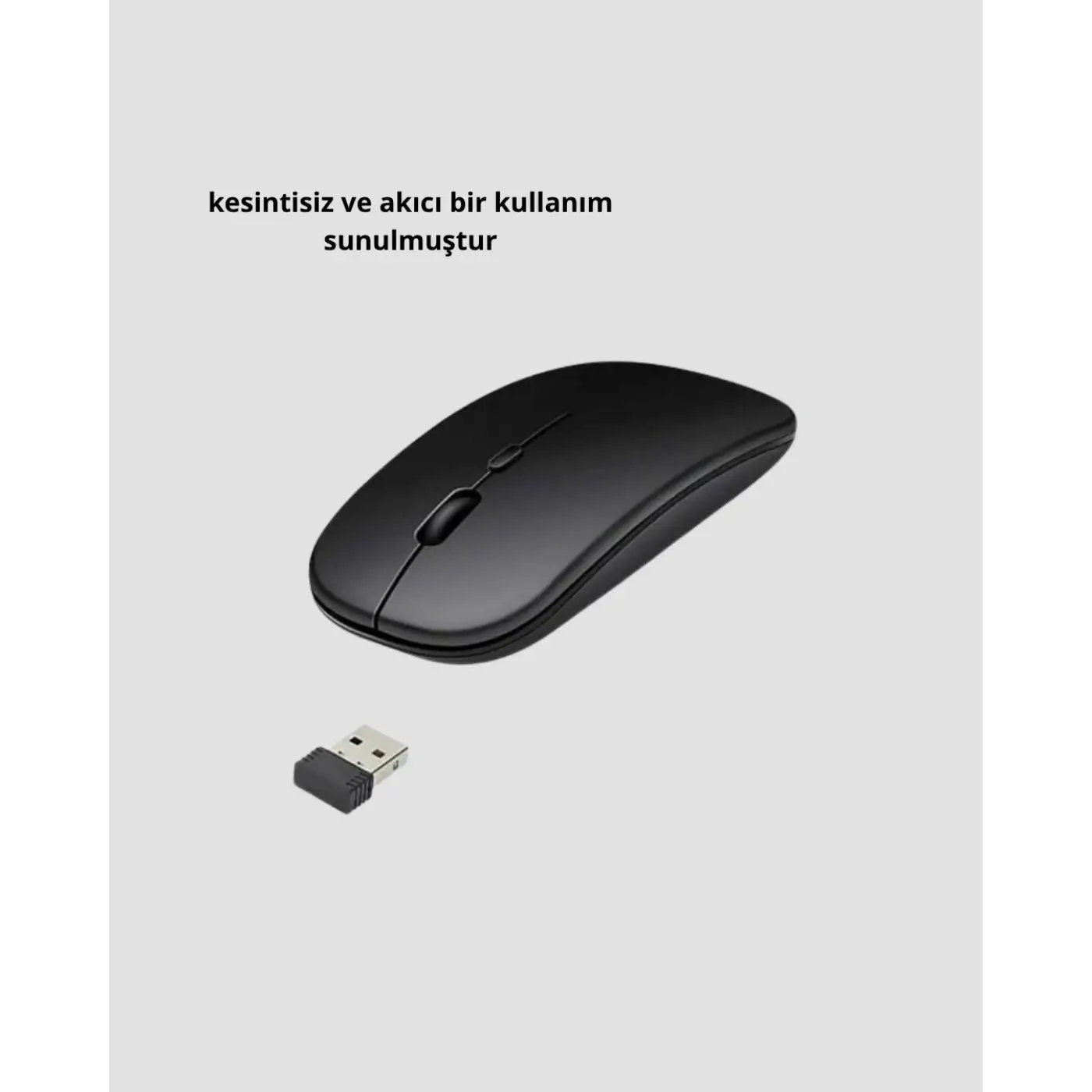 Kablosuz Oyuncu Mouse – Anlık DPI Geçişi, Gelişmiş Sensör, Hassas ve Akıcı Kontrol