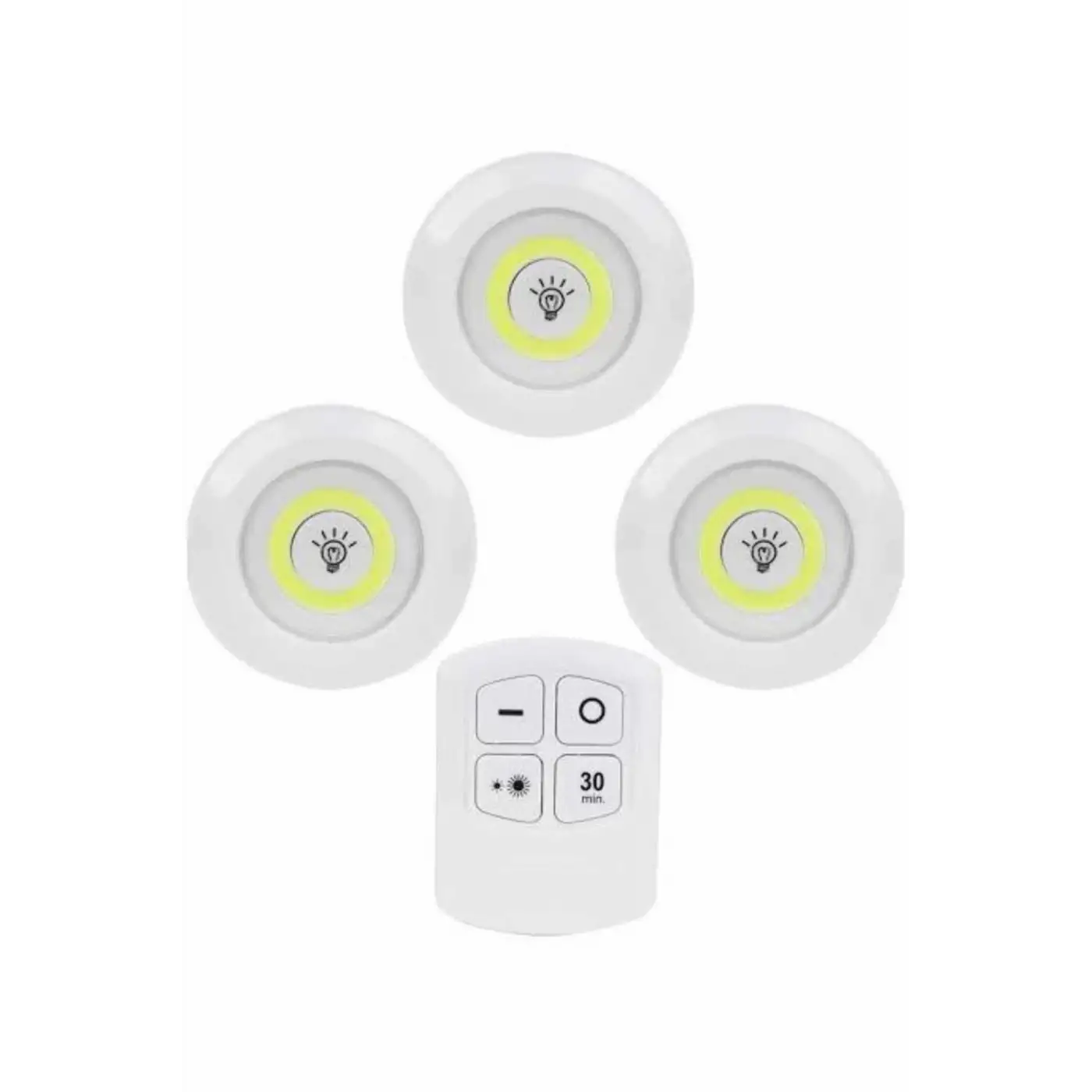 Kablosuz Pilli Işıldak  Masa Lambası Mutfak Tezgah Altı Banyo Dolabı Dolap İçi