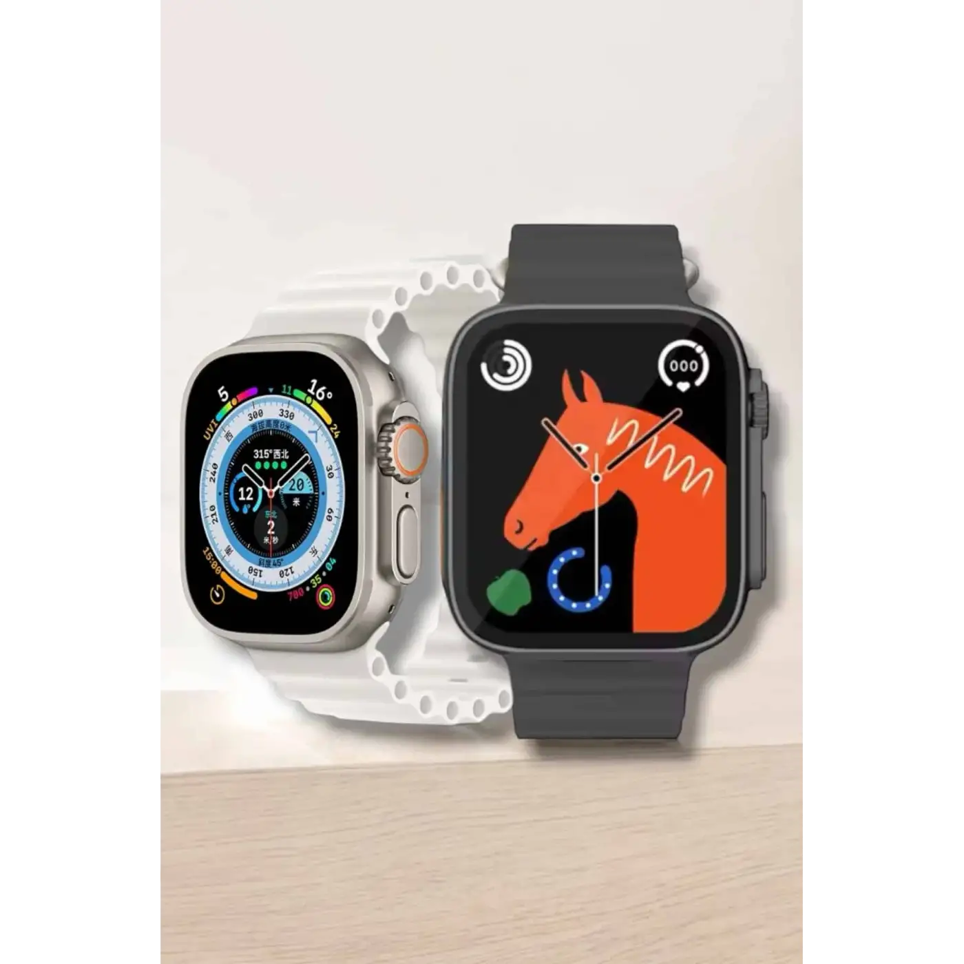 Kablosuz Şarjlı, Çağrı ve Müzik Kontrolü Sağlayan Akıllı Saat