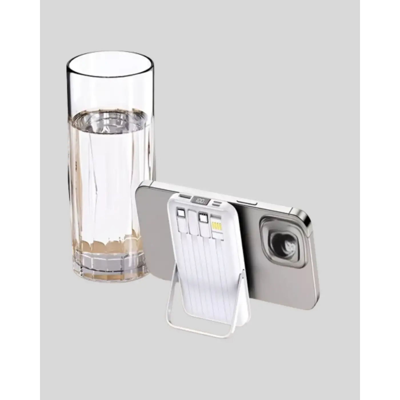 Kablosuz ve Kablolu Şarj Destekli Taşınabilir Powerbank