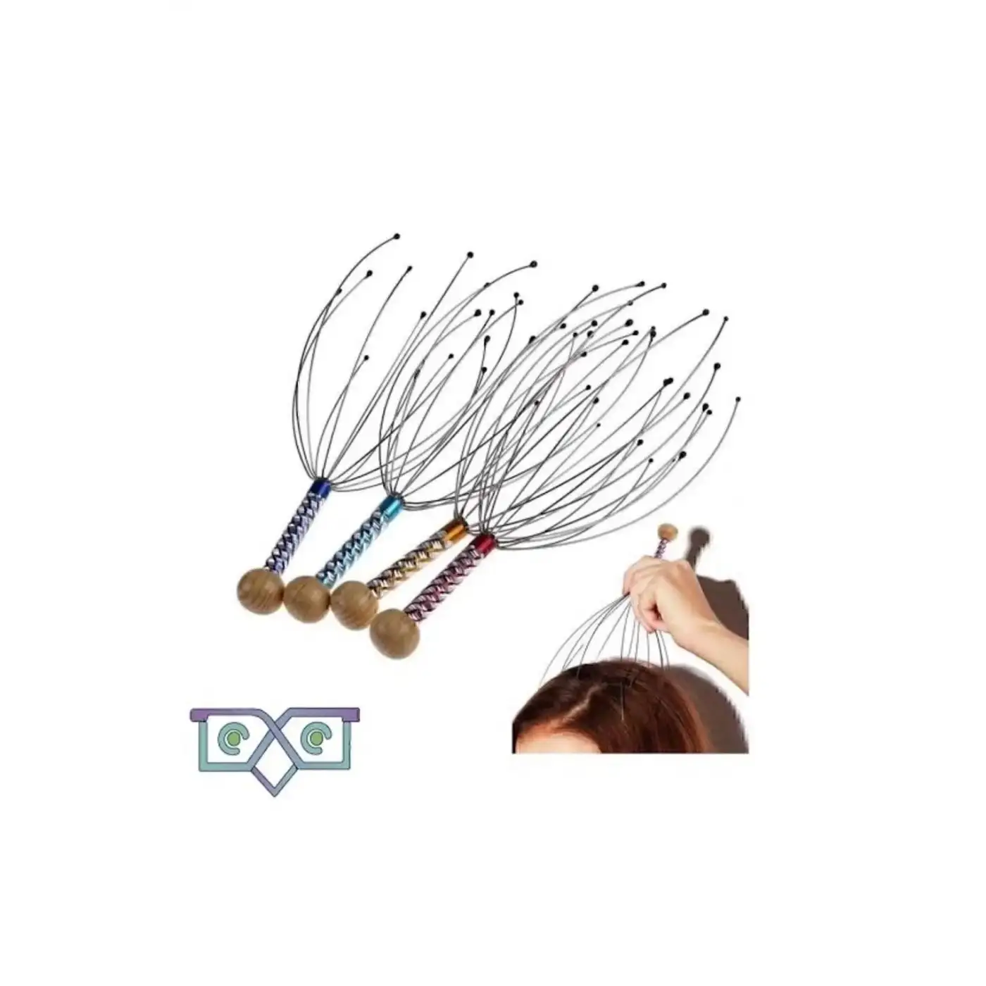 Rahatlatıcı Kafa Masaj Aleti – Saç Deriniz İçin Ferahlatıcı Dokunuş (1 Adet)