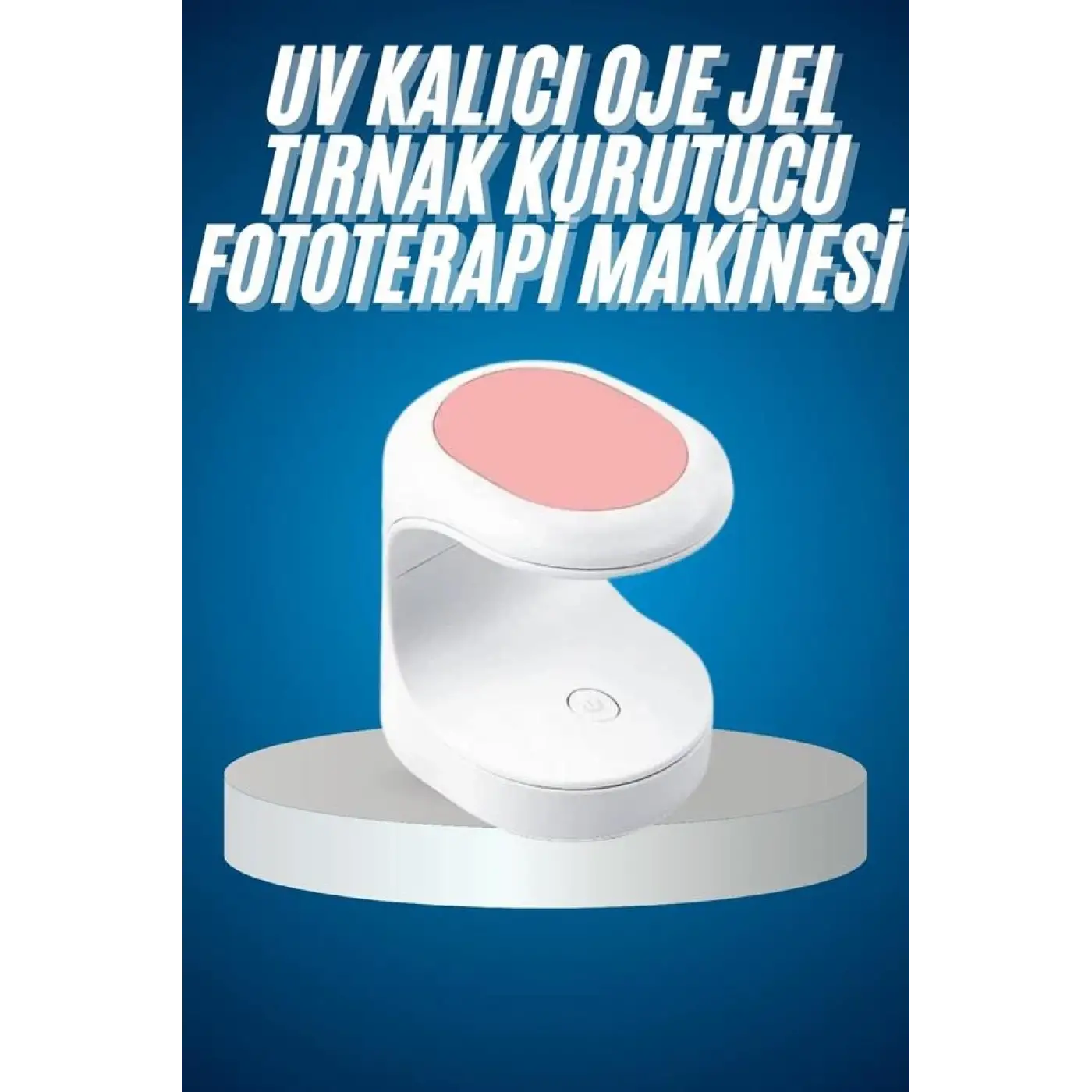 Kalıcı Oje Kurutucu UV Led Teknolojisi Taşınabilir Mini Tırnak Kurutucu