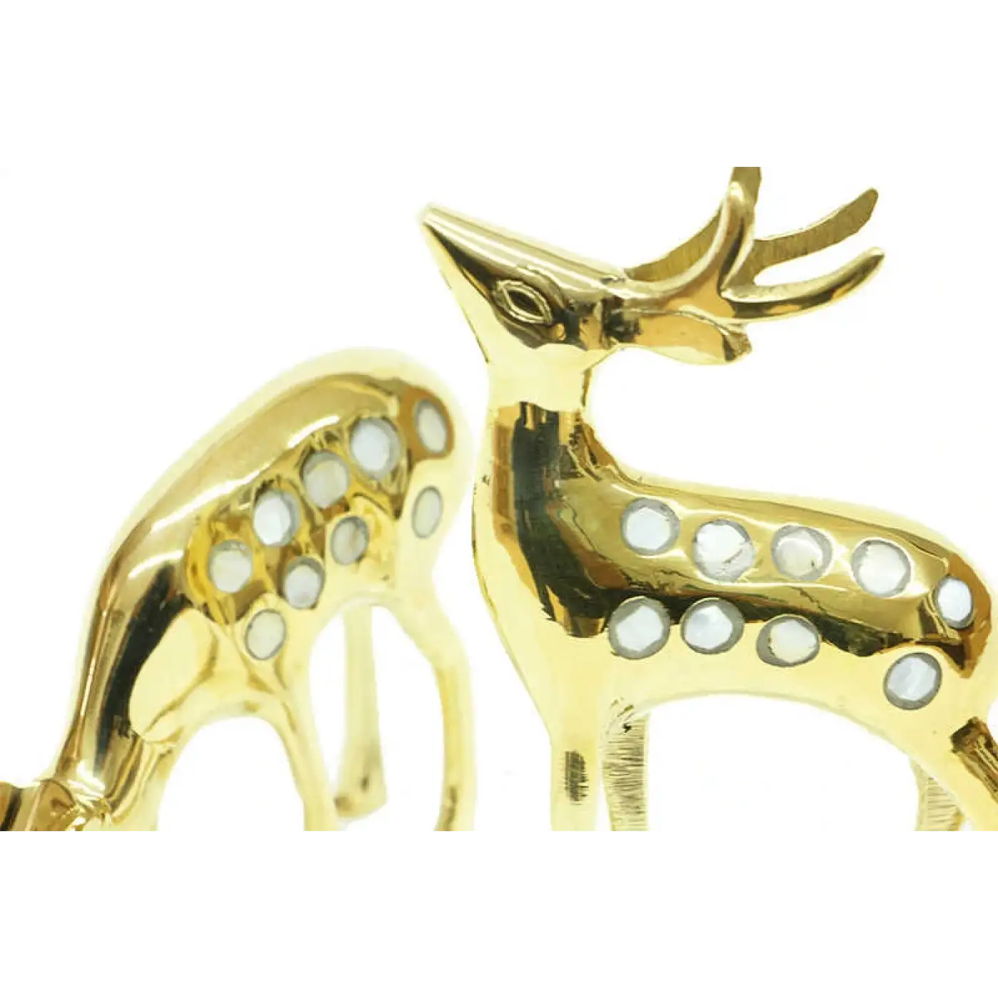 Karaca 2li Set Sedefli Pirinç