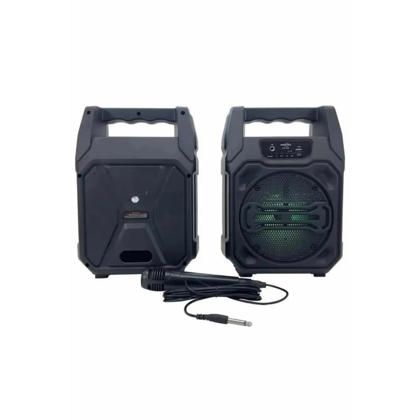 Karaoke Mikrofonlu Fm Radyolu Bluetooth Hoparlör Yüksek Ses Kaliteli