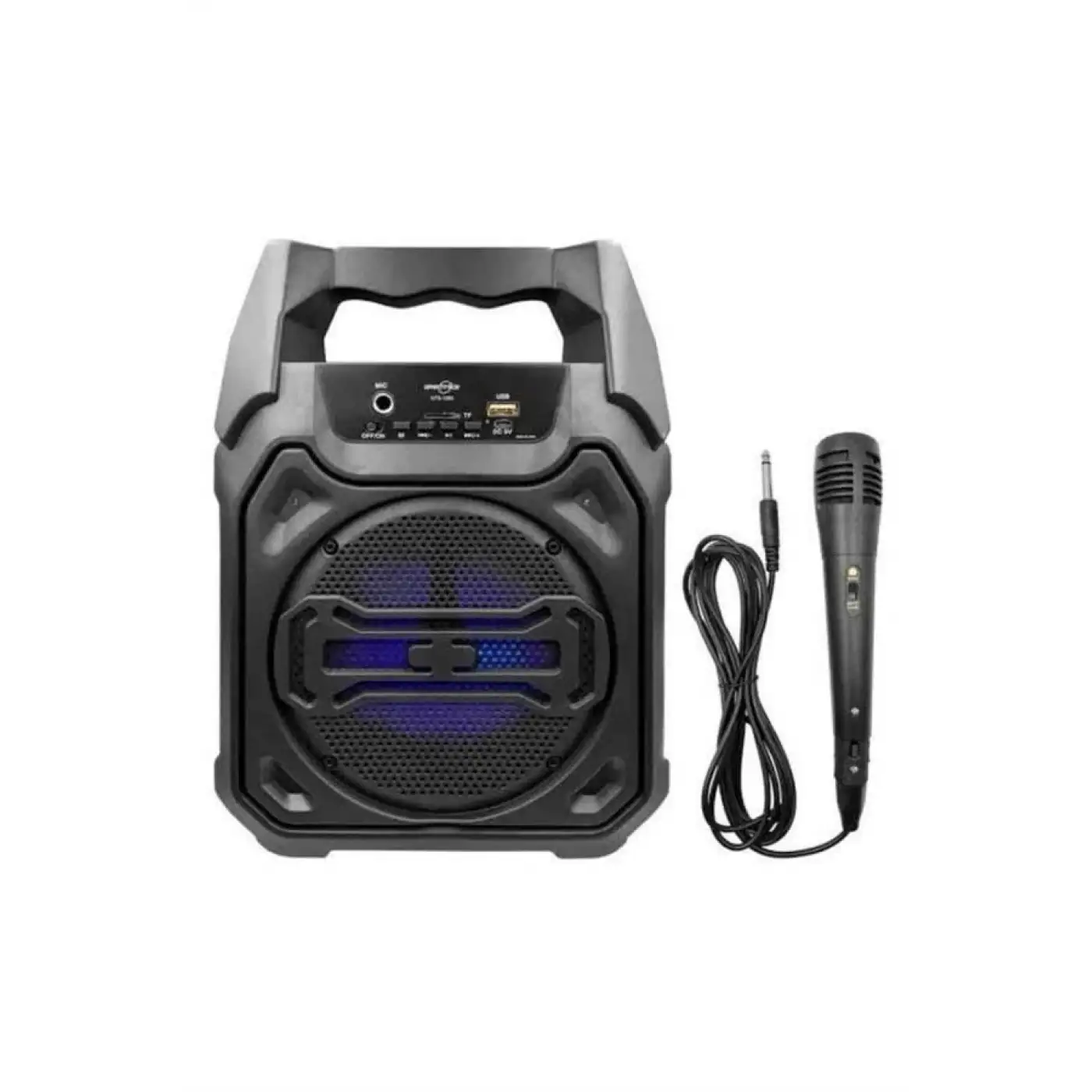 Karaoke Mikrofonlu Fm Radyolu Bluetooth Hoparlör Yüksek Ses Kaliteli