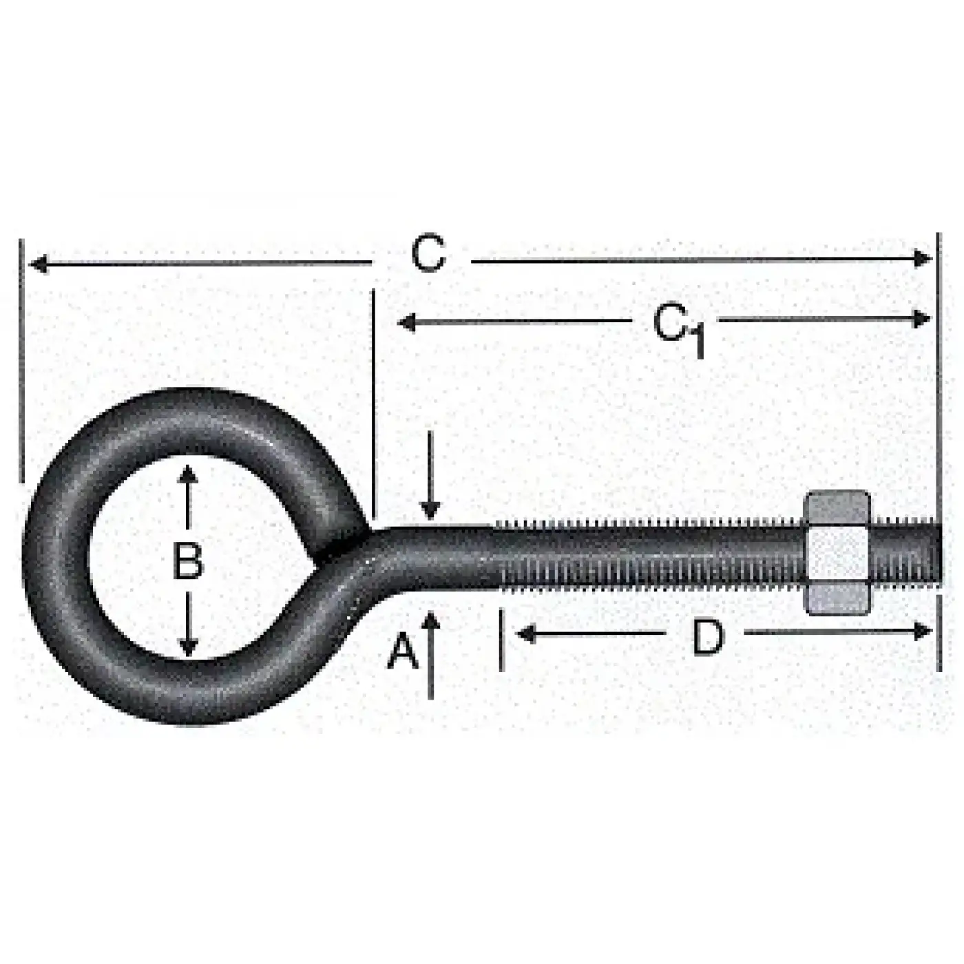 Kaynaklı Civata M8x160 - 50 Adet