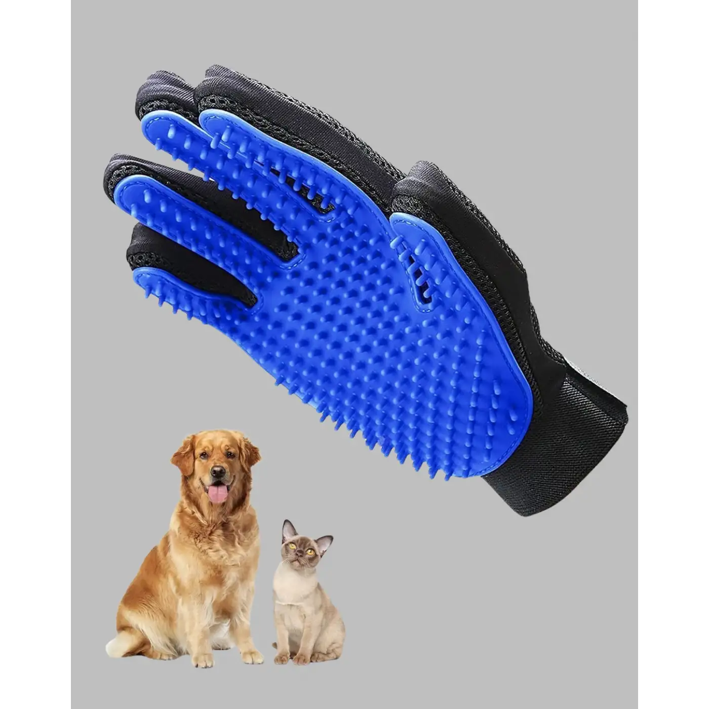 Kedi ve Köpek Tüy Toplama Masaj Eldiveni