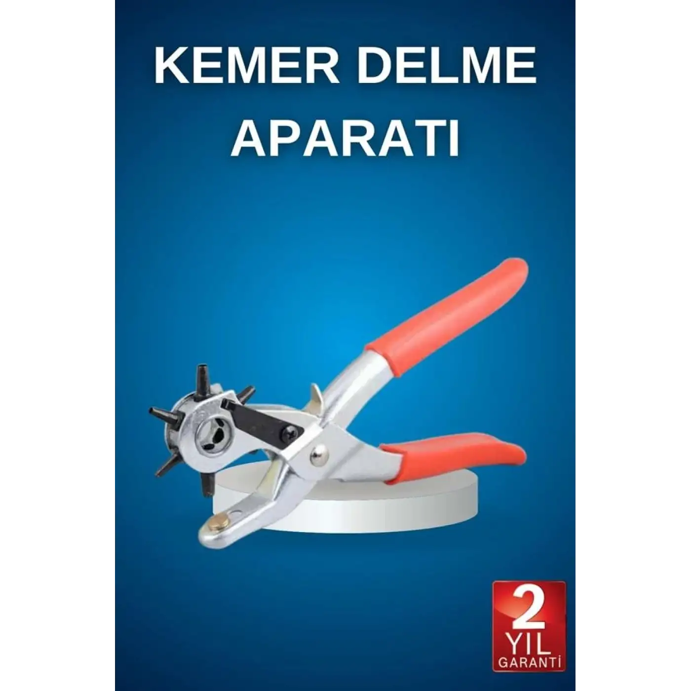 Kemer Delme Pensesi Deri Delici Pensi Zımba 6 Farklı Boyutta