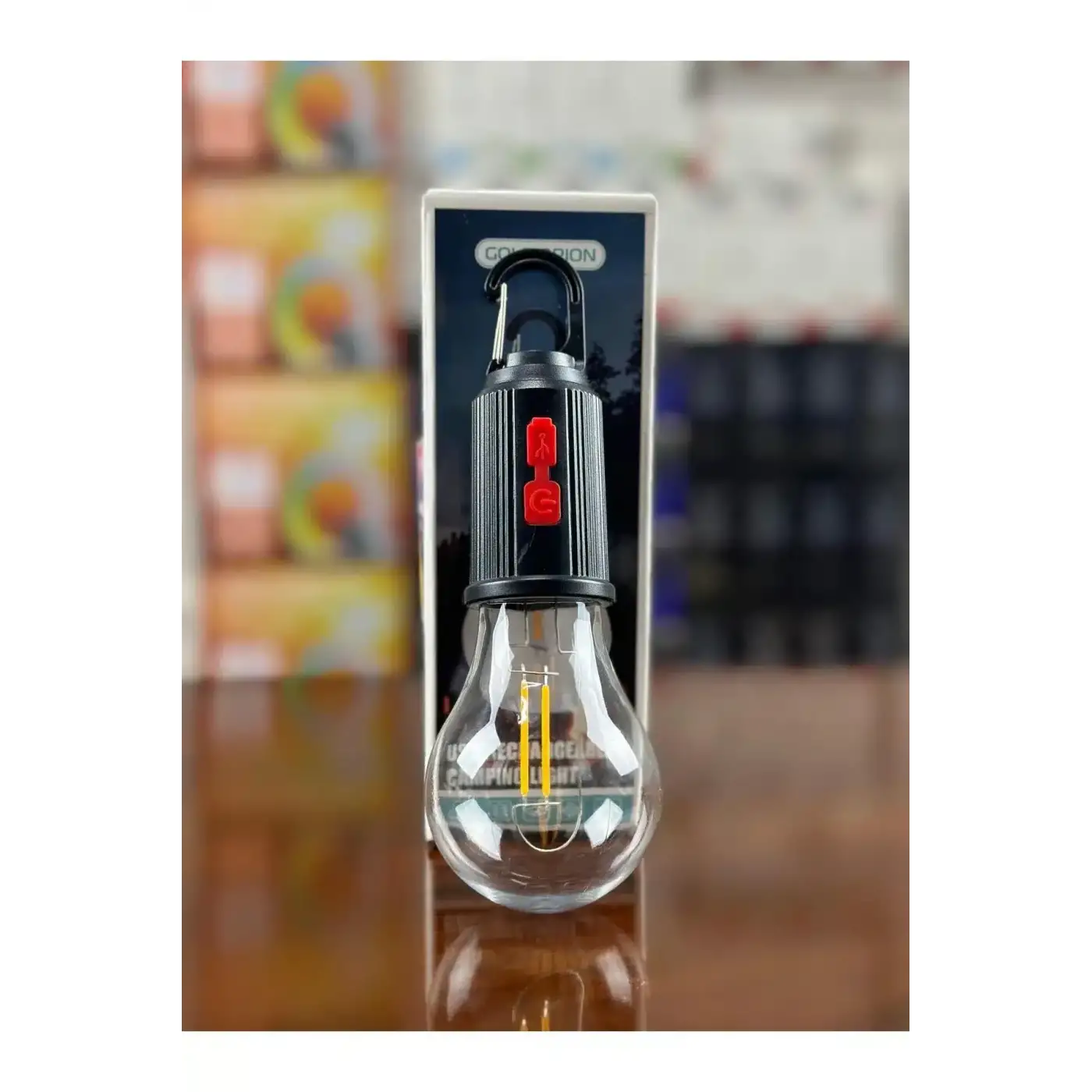 Kırlmaz Şarj Edilebilir Kamp Işığı, Düşük Orta Yüksek 3 Aydınlatma Modu