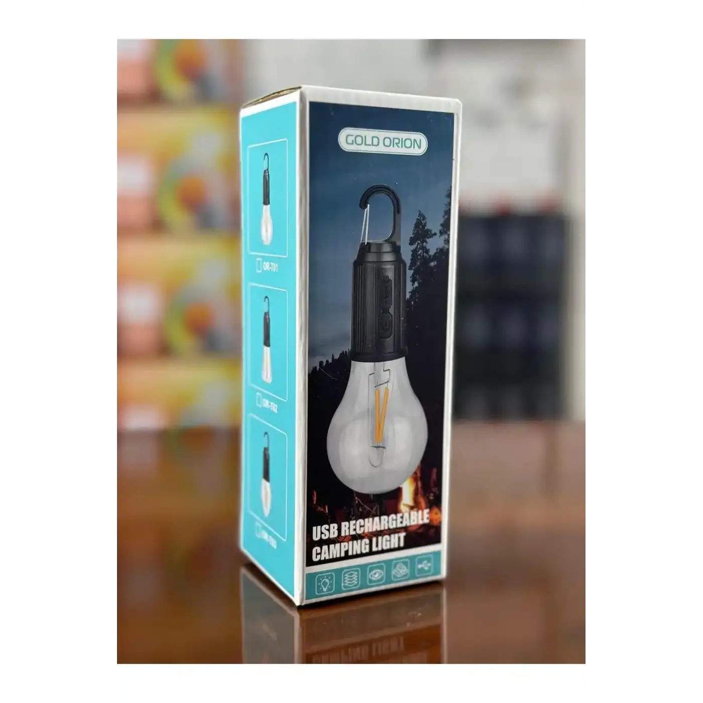 Kırlmaz Şarj Edilebilir Kamp Işığı, Düşük Orta Yüksek 3 Aydınlatma Modu