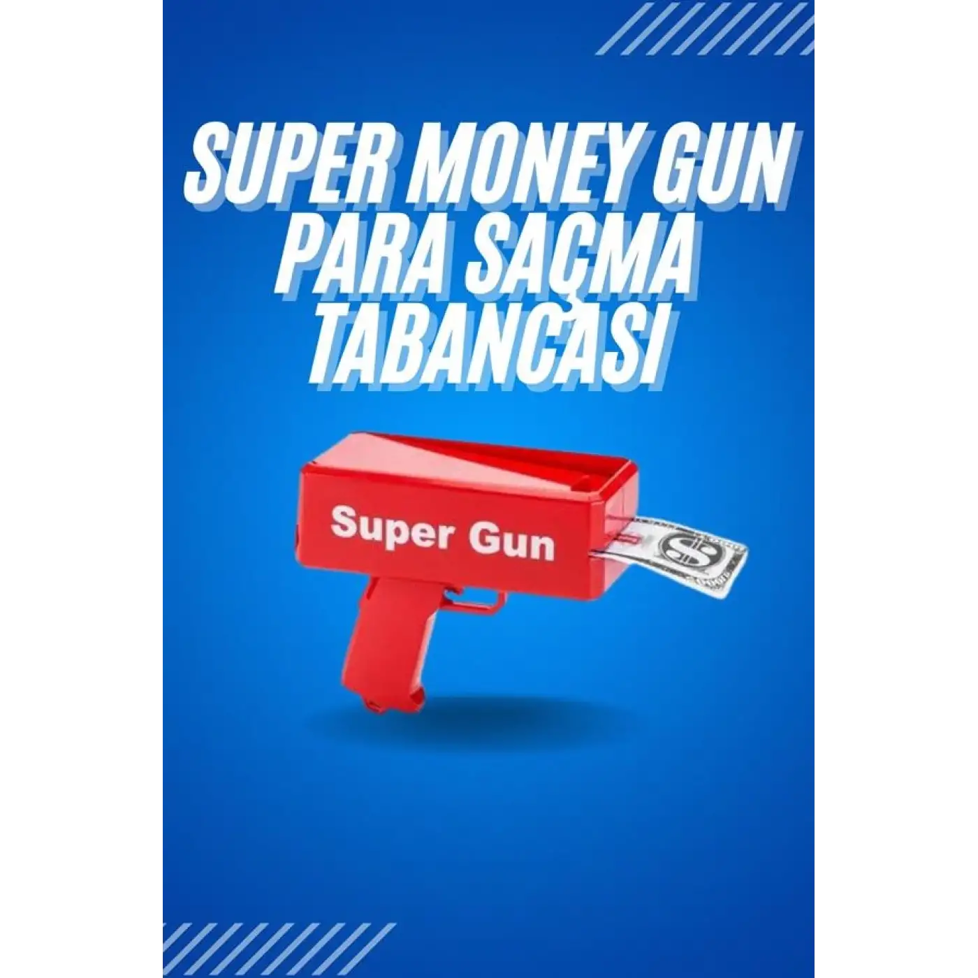 Kırmızı Çocuklara Özel Para Fırlatma Makinesi Para Saçma Tabancası