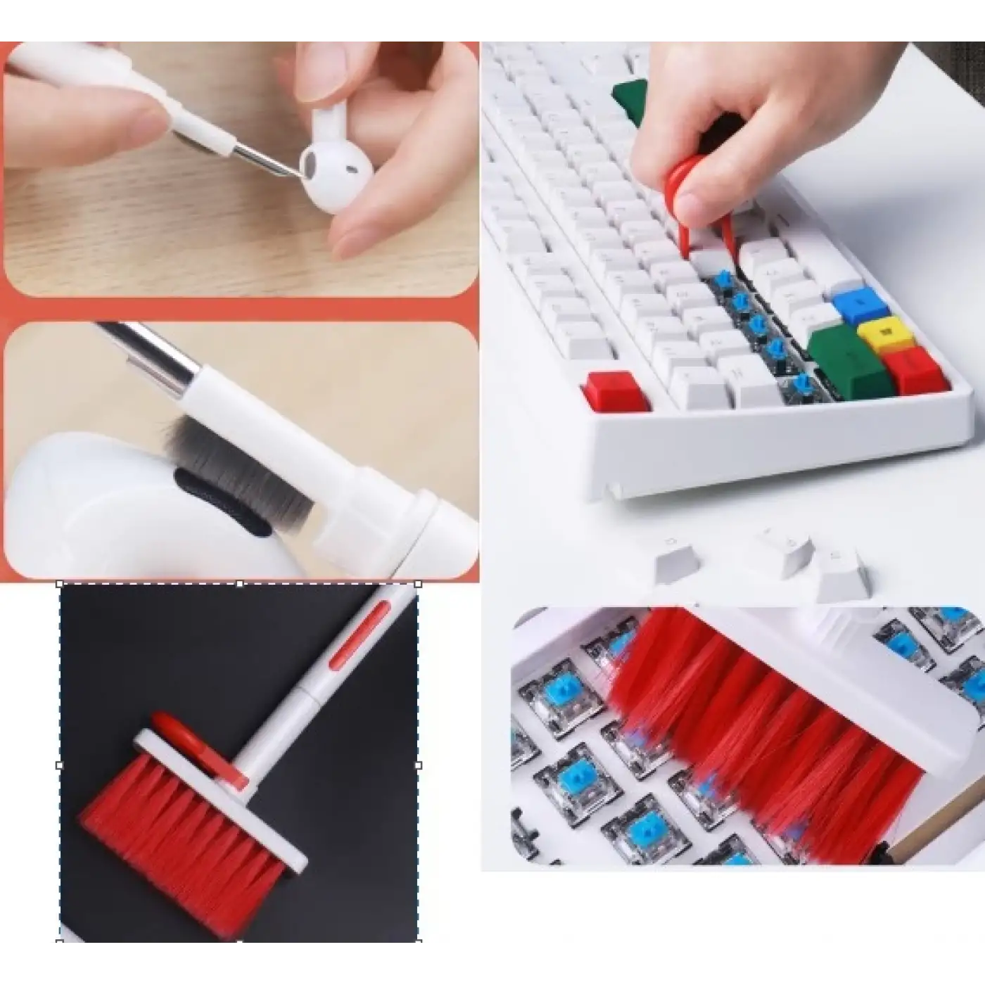 Pratik Klavye ve Kulaklık Temizleme Seti