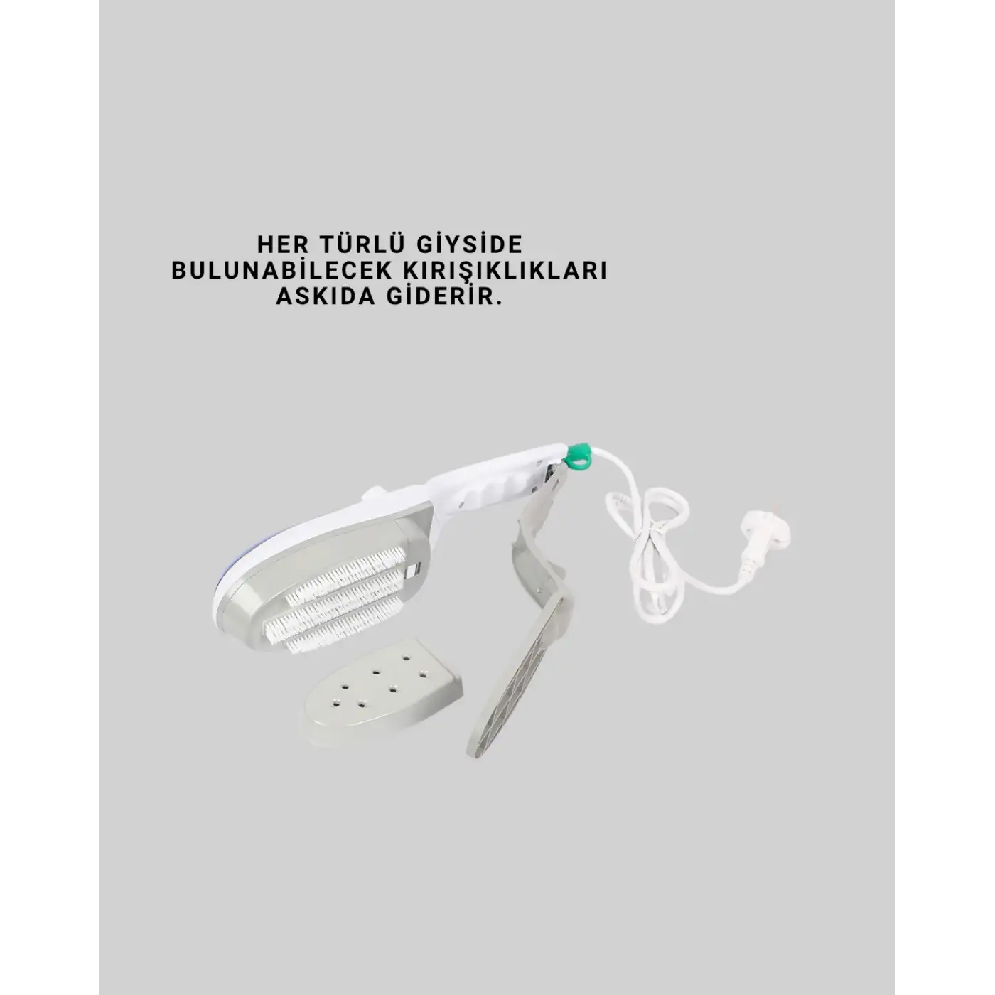 Kompakt Buharlı Ütü 1500W | Tüm Yüzeyler İçin Pratik ve Etkili