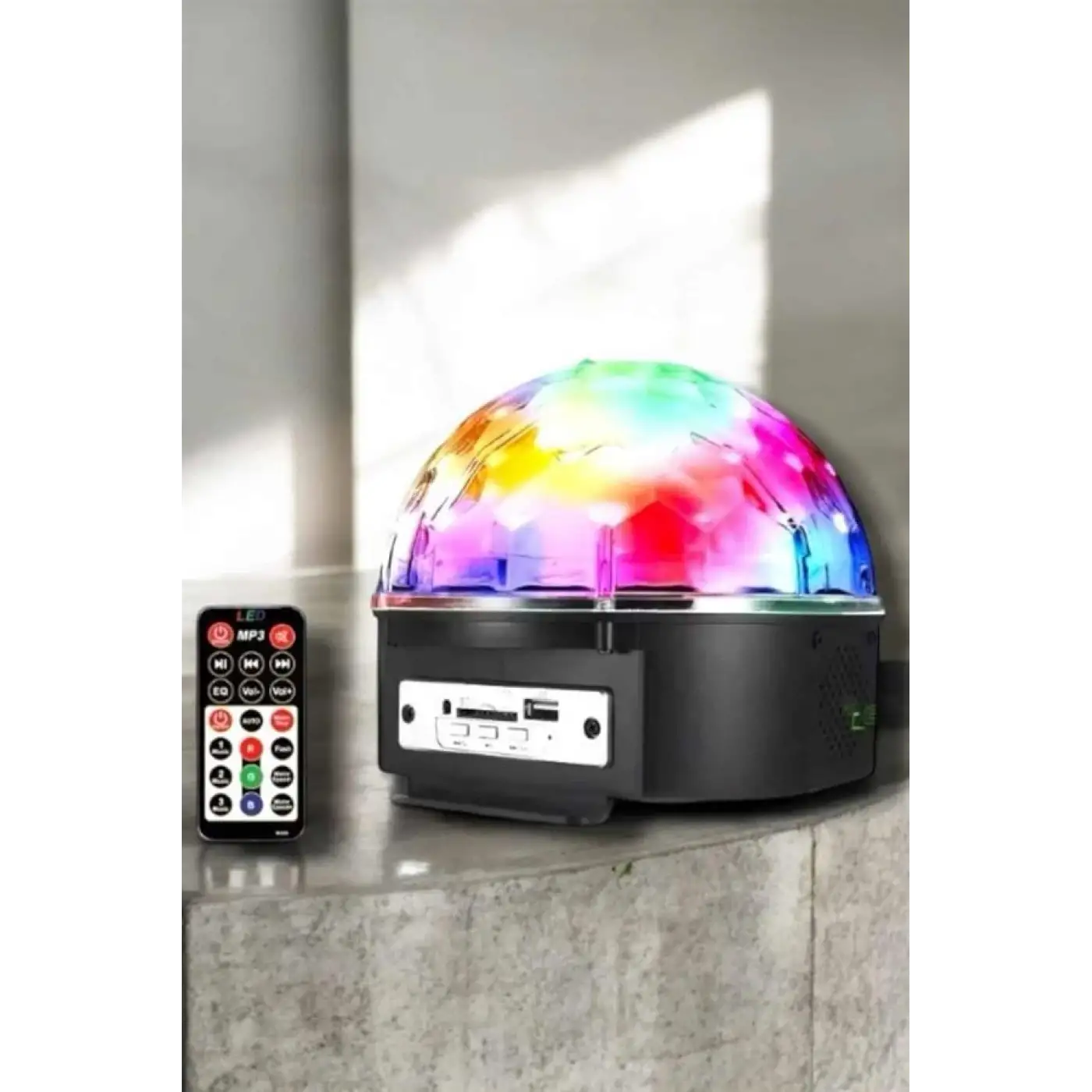 Kompakt Tasarımlı, Telefon Kontrollü Disko Topu Işıkları