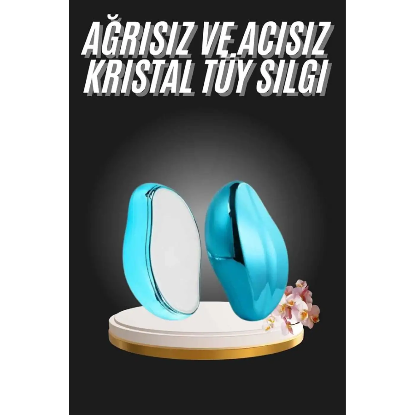 Kristal Epilasyon Aleti Tüy Dökücü Tüy Silgisi Crystal Eraser