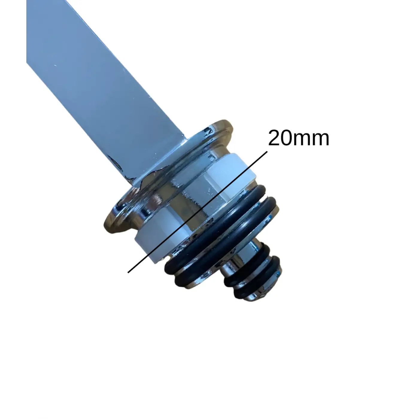 Krom Mutfak Evye Batarya İçin Köşeli Su Borusu Paslanmaz ve Eca Uyumlu 25x25