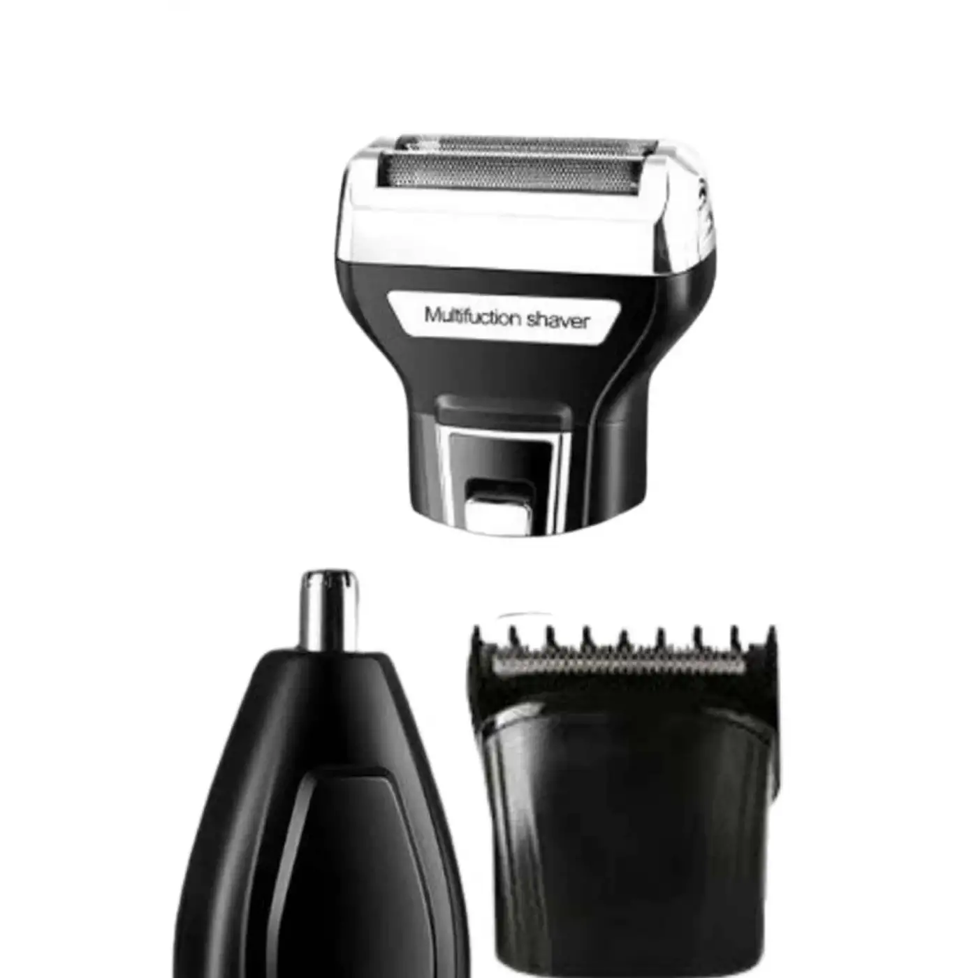 Kulak Burun Kıl Kesme Ense Yanak Tıraş Seti 3 Başlıklı Profesyonel